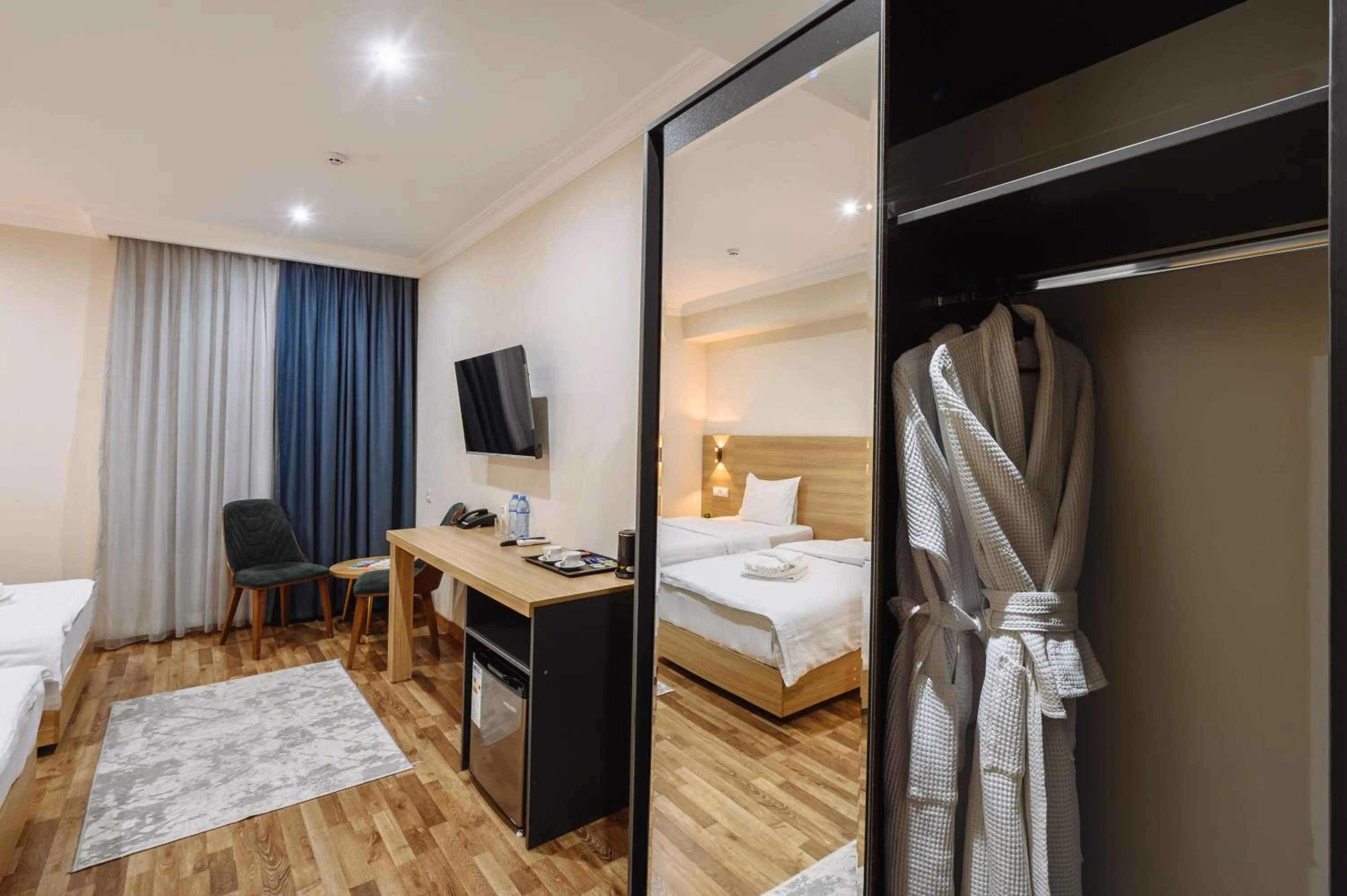 Bed in Sofiya Tashkent Hotel