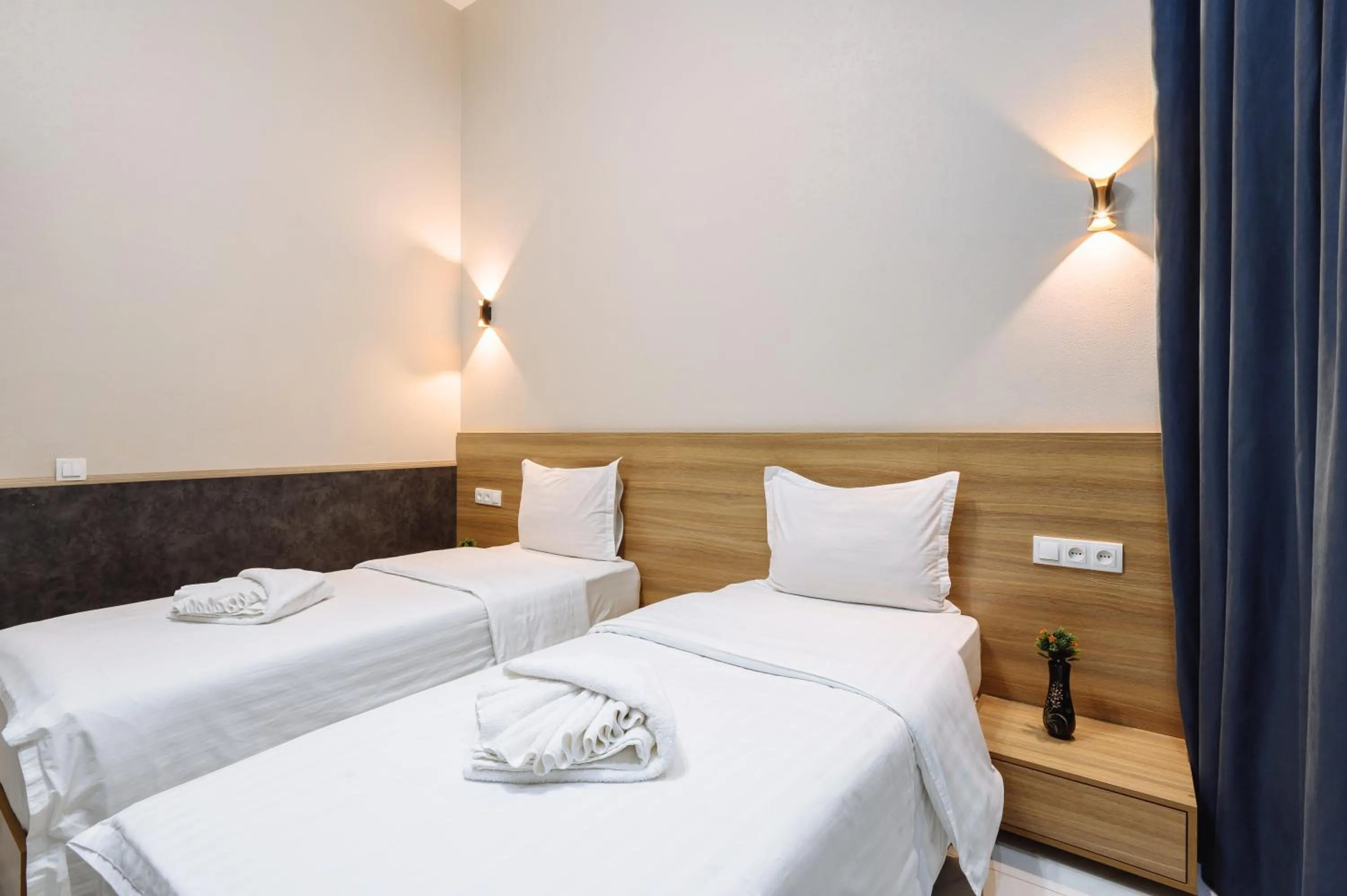 Bed in Sofiya Tashkent Hotel