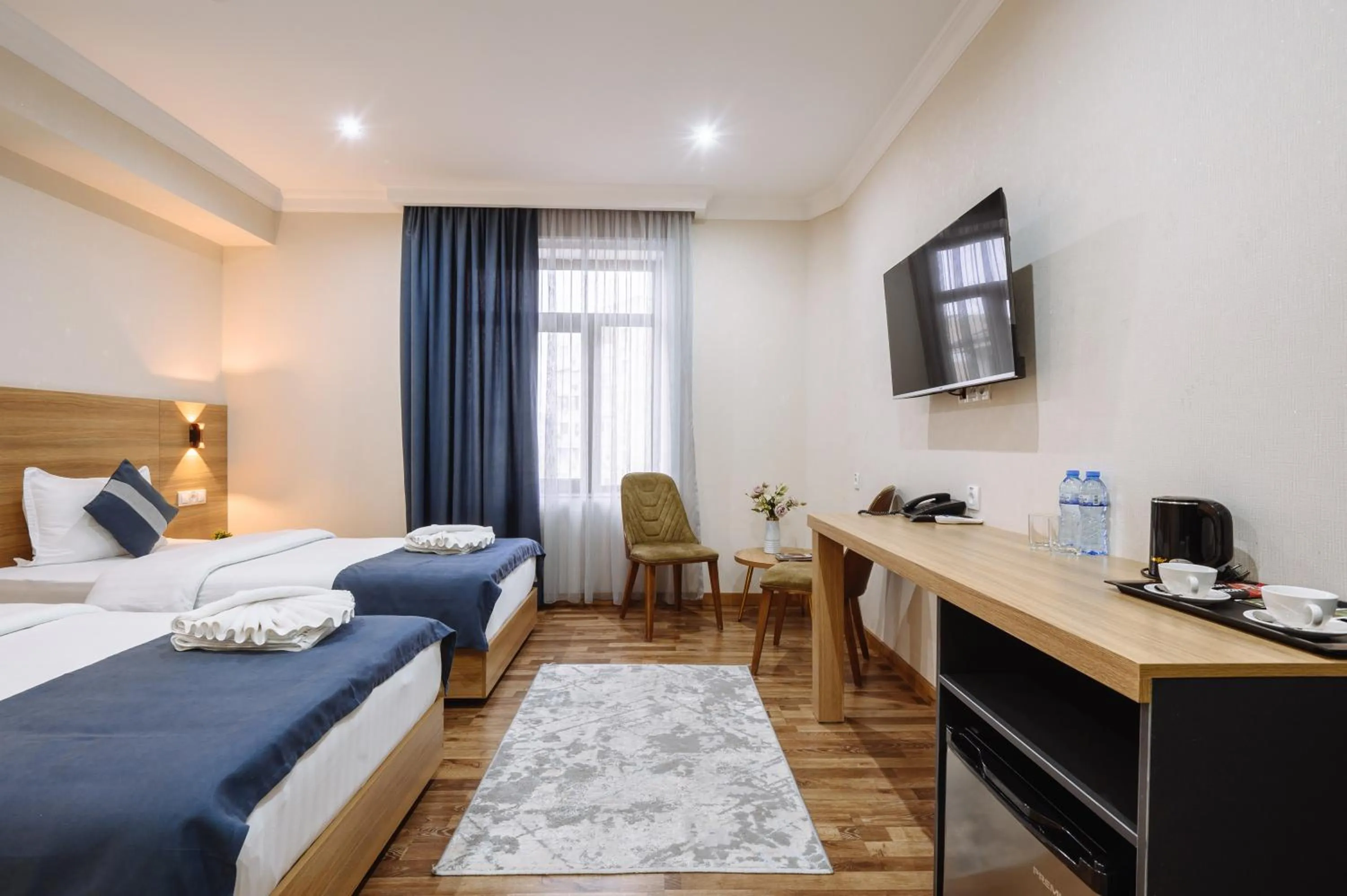 Bed in Sofiya Tashkent Hotel