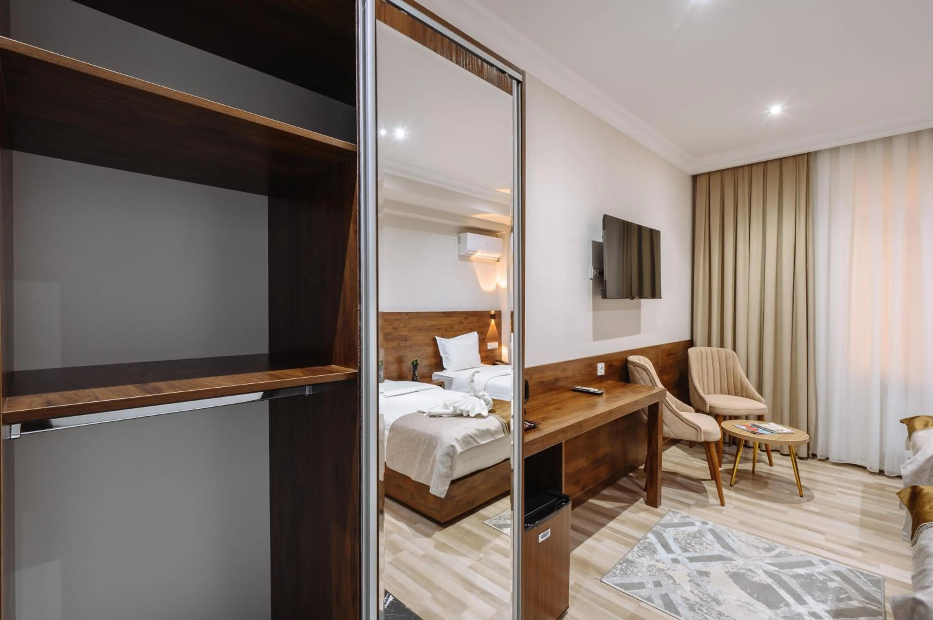 Bed in Sofiya Tashkent Hotel