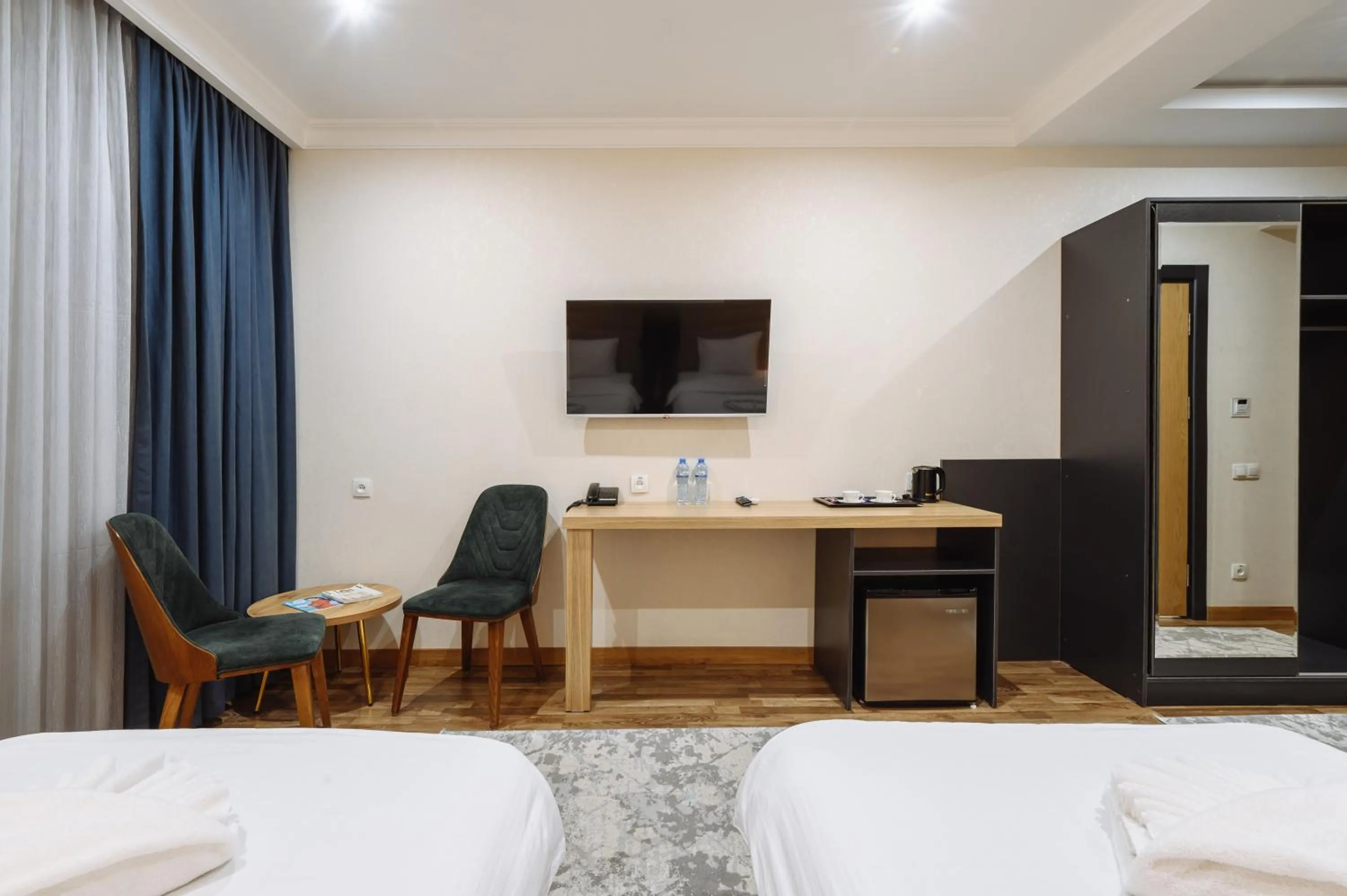 TV and multimedia, Bed in Sofiya Tashkent Hotel