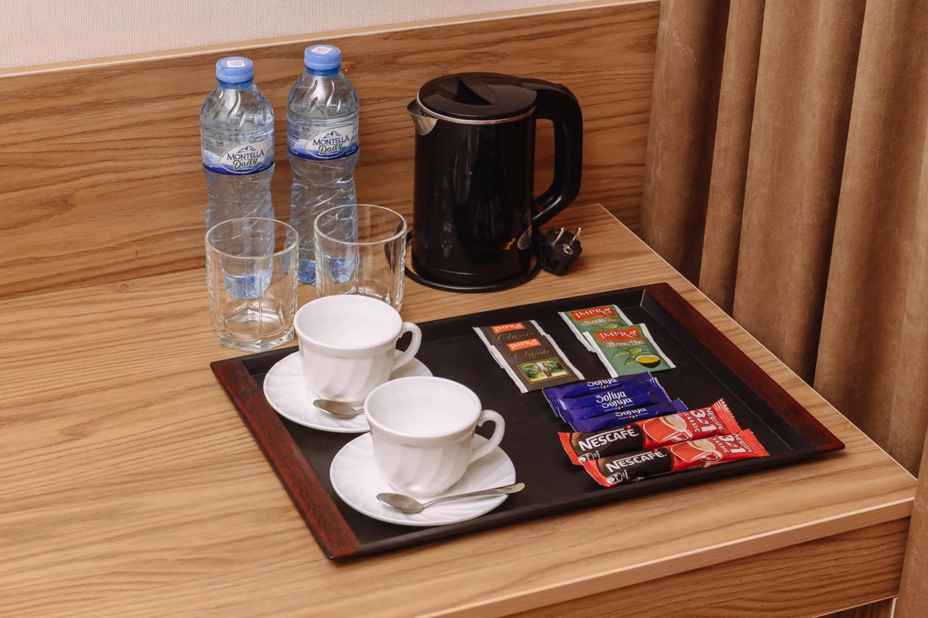 Coffee/tea facilities in Sofiya Tashkent Hotel