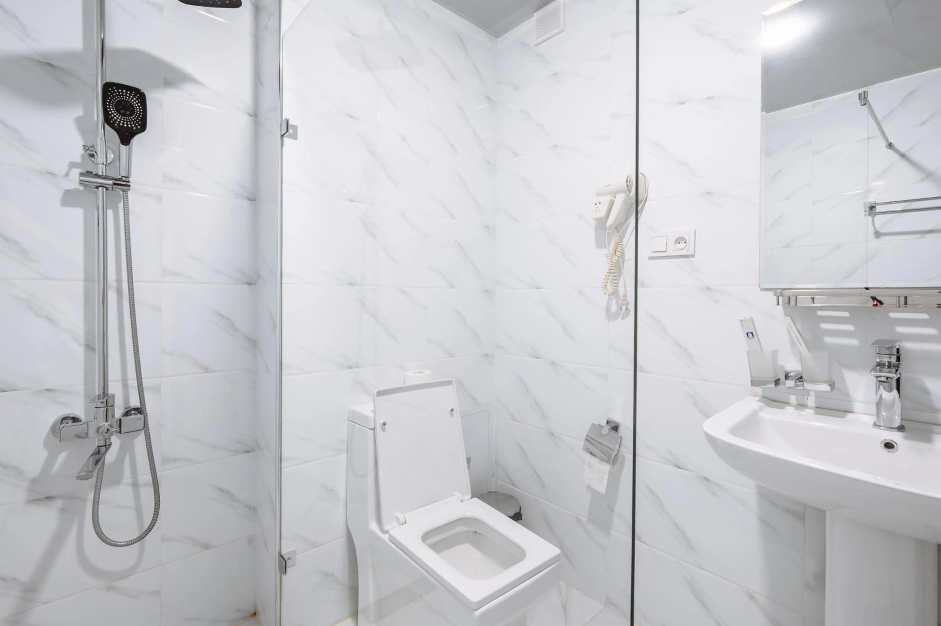 Shower in Sofiya Tashkent Hotel