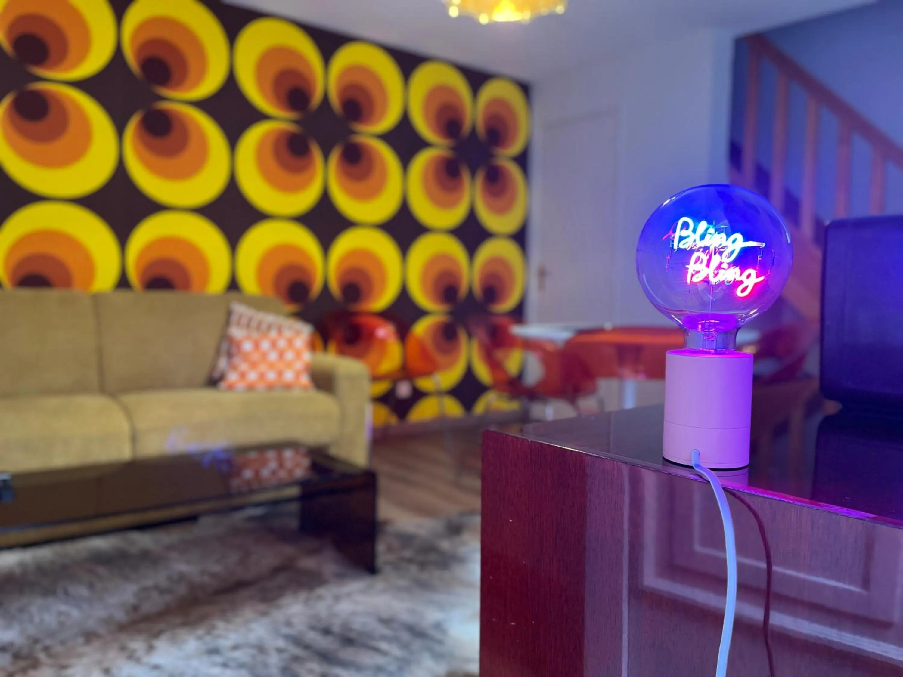 Decorative detail in Le Duplex d'Austin Power