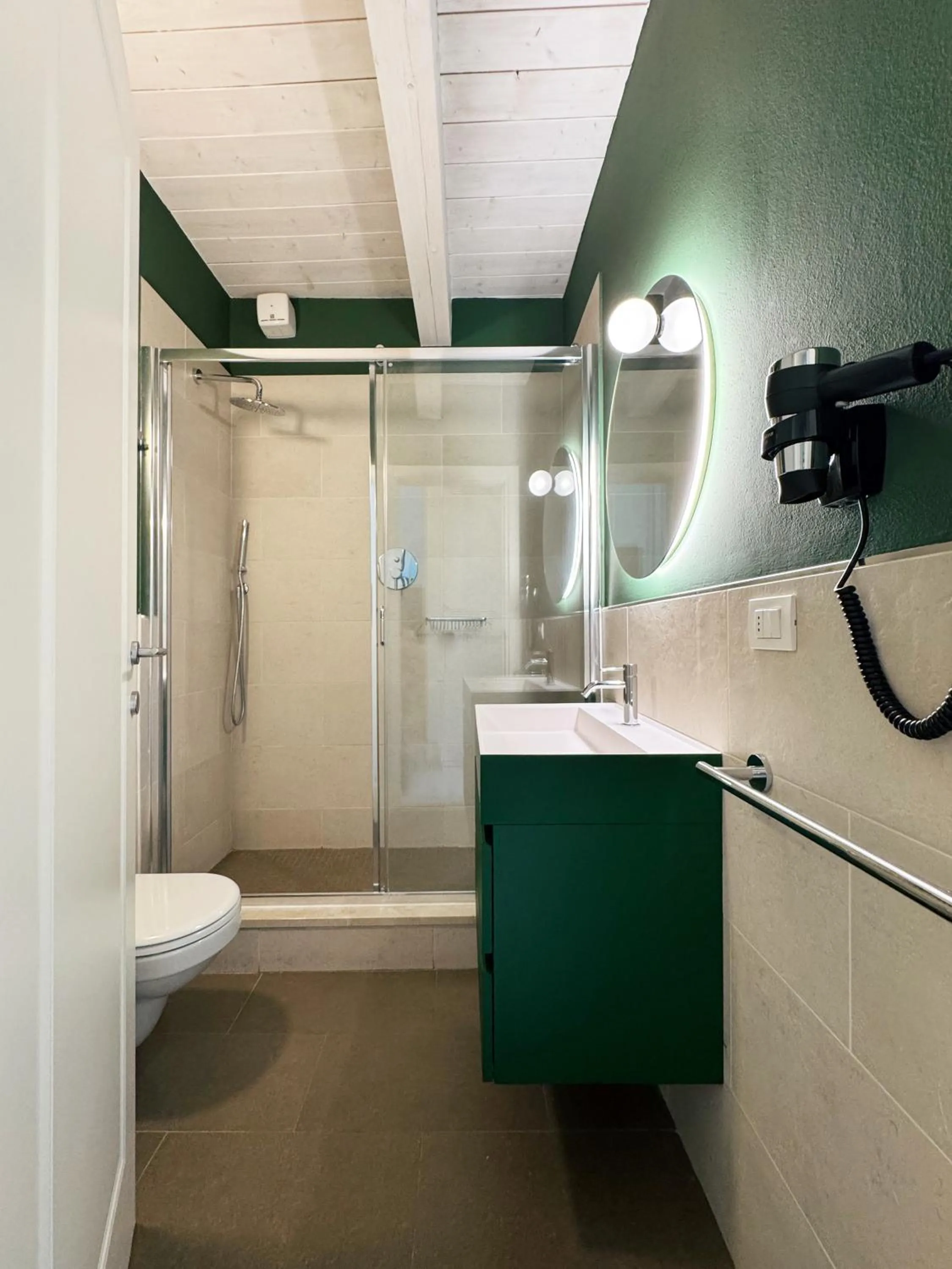 Shower in Carducci Residence - by Bologna Residences