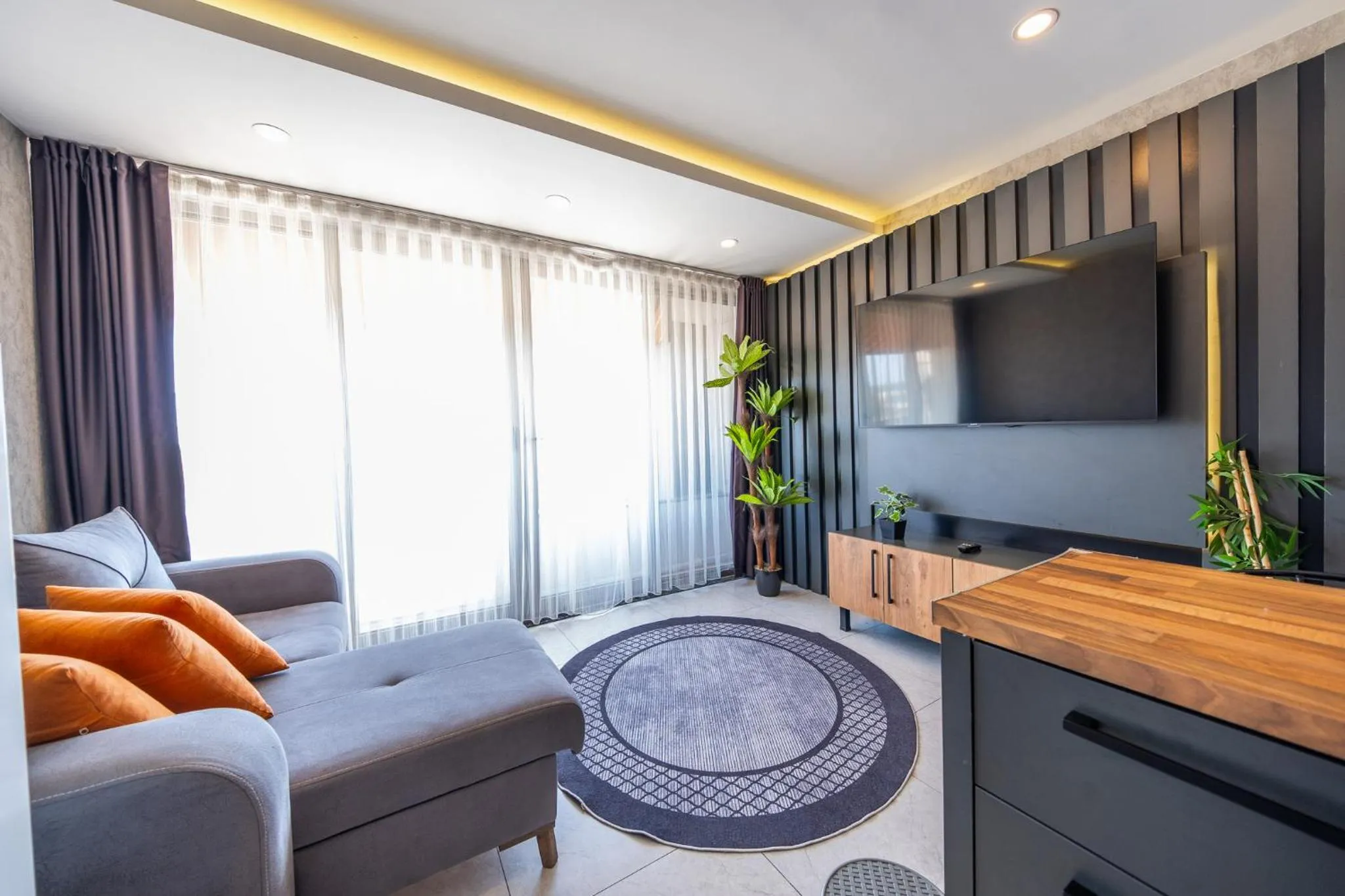 Living room in Mrt Suites Lara