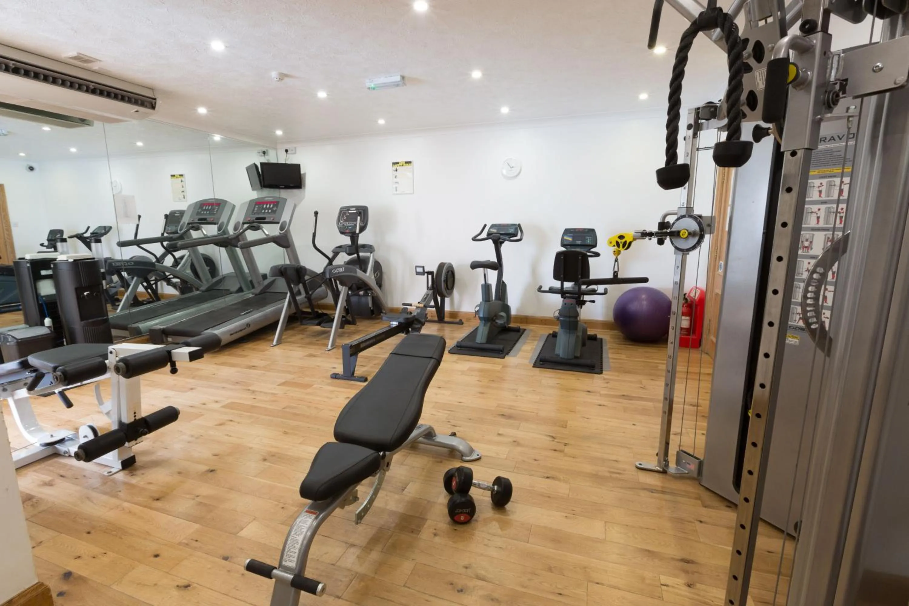 Fitness centre/facilities in Dale Hill Hotel