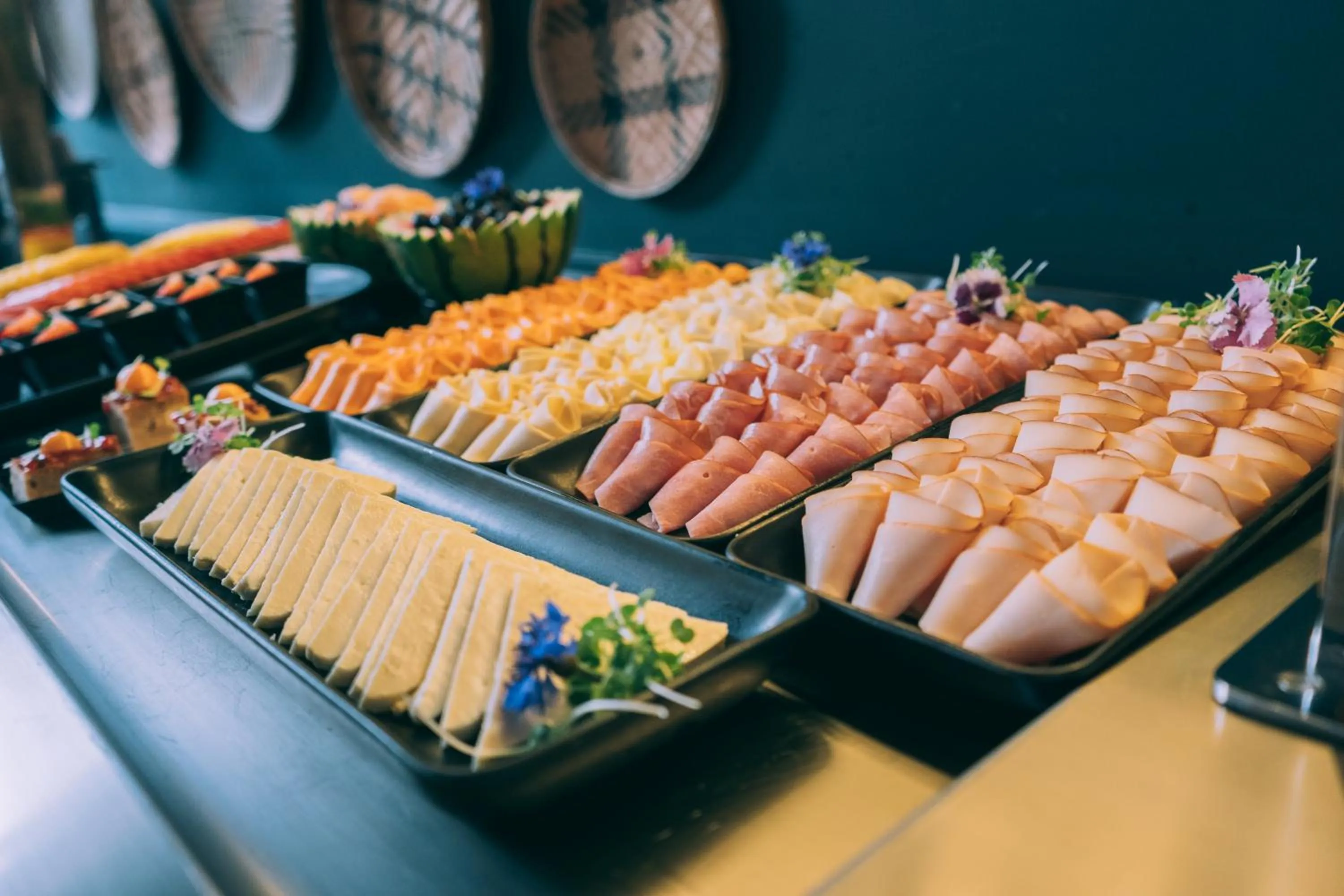 Buffet breakfast in Liv Zona G Hotel By Sarasti