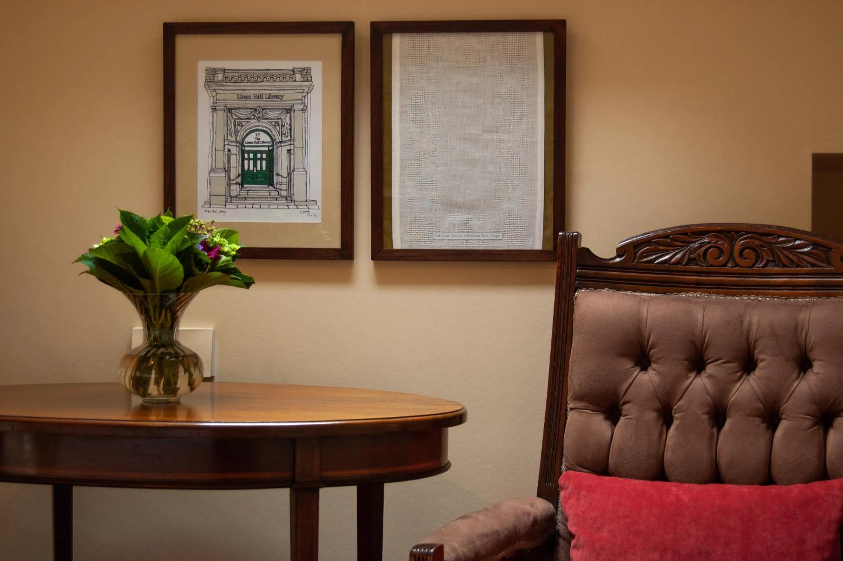 Decorative detail in Ravenhill House