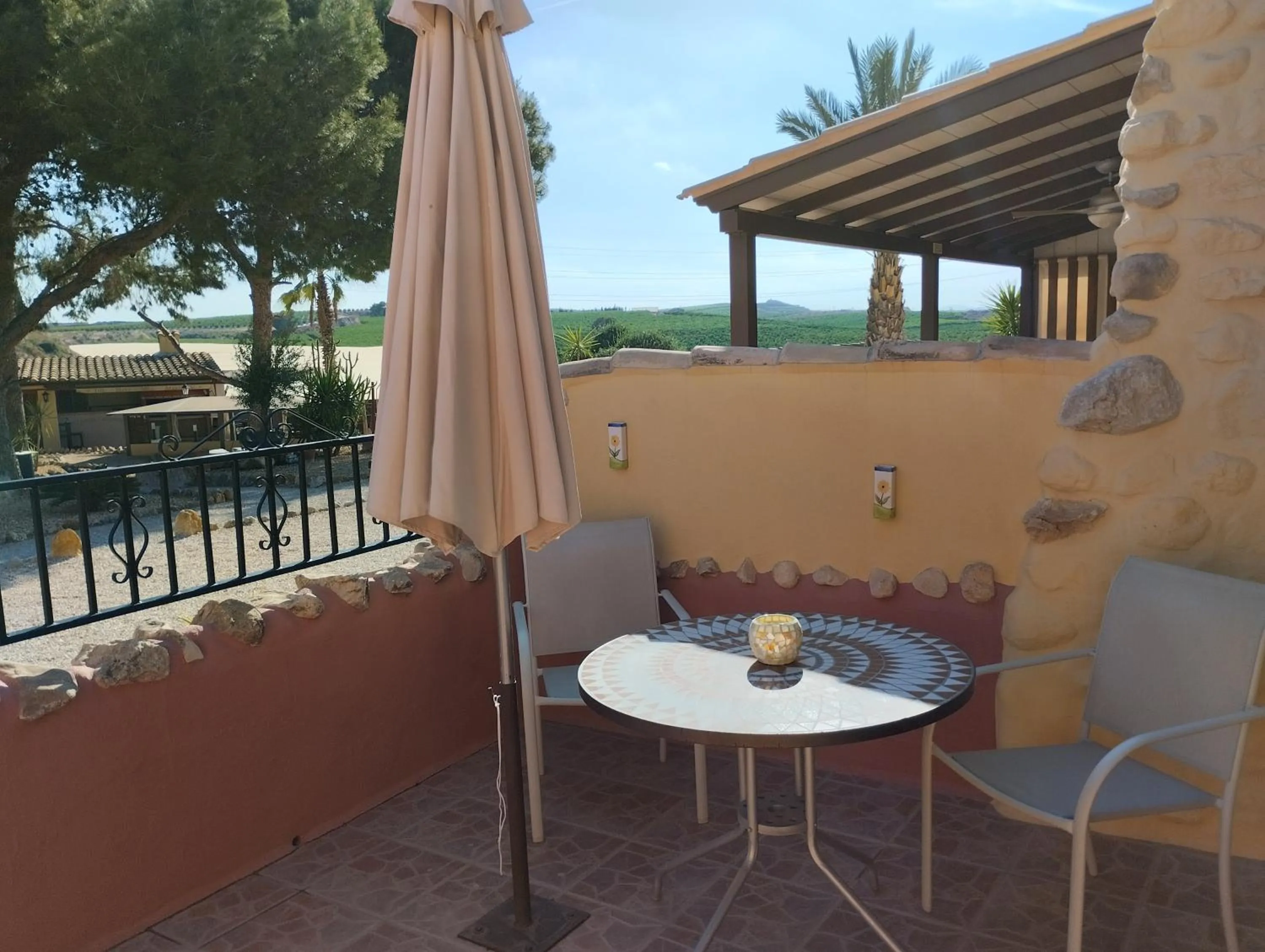 Patio in The Olive Mill