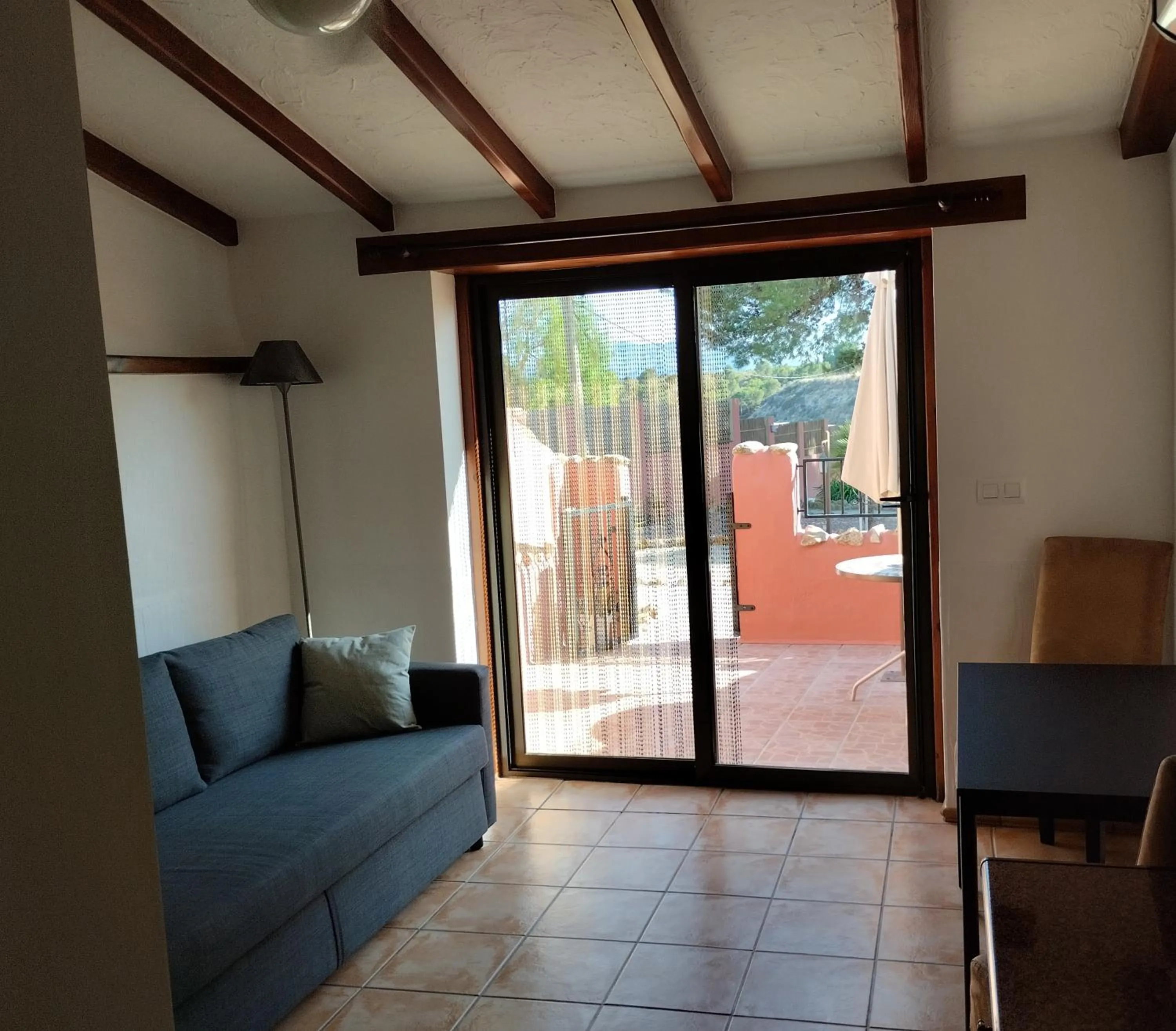 Seating area in The Olive Mill