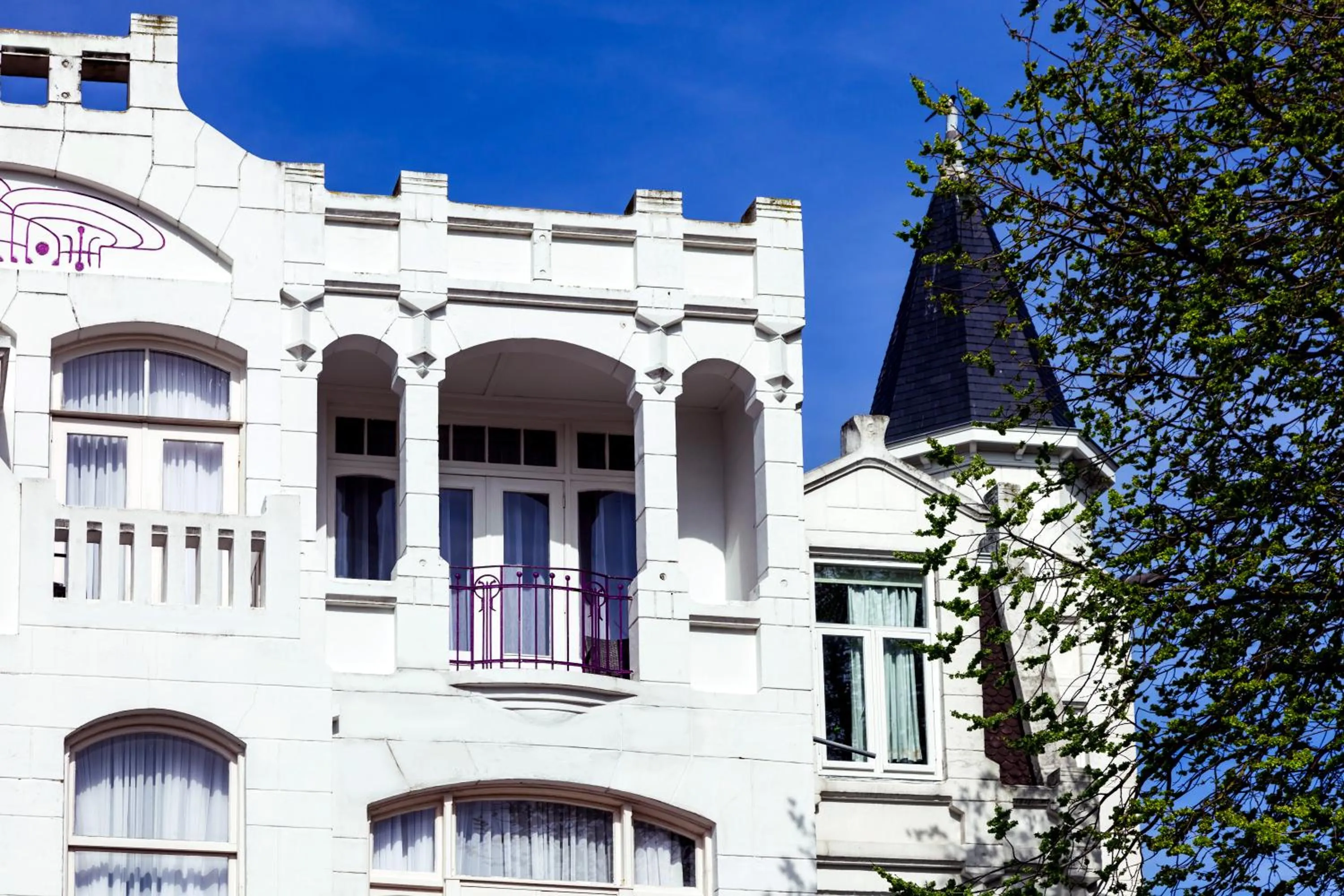 Bird's eye view in Hotel Corel