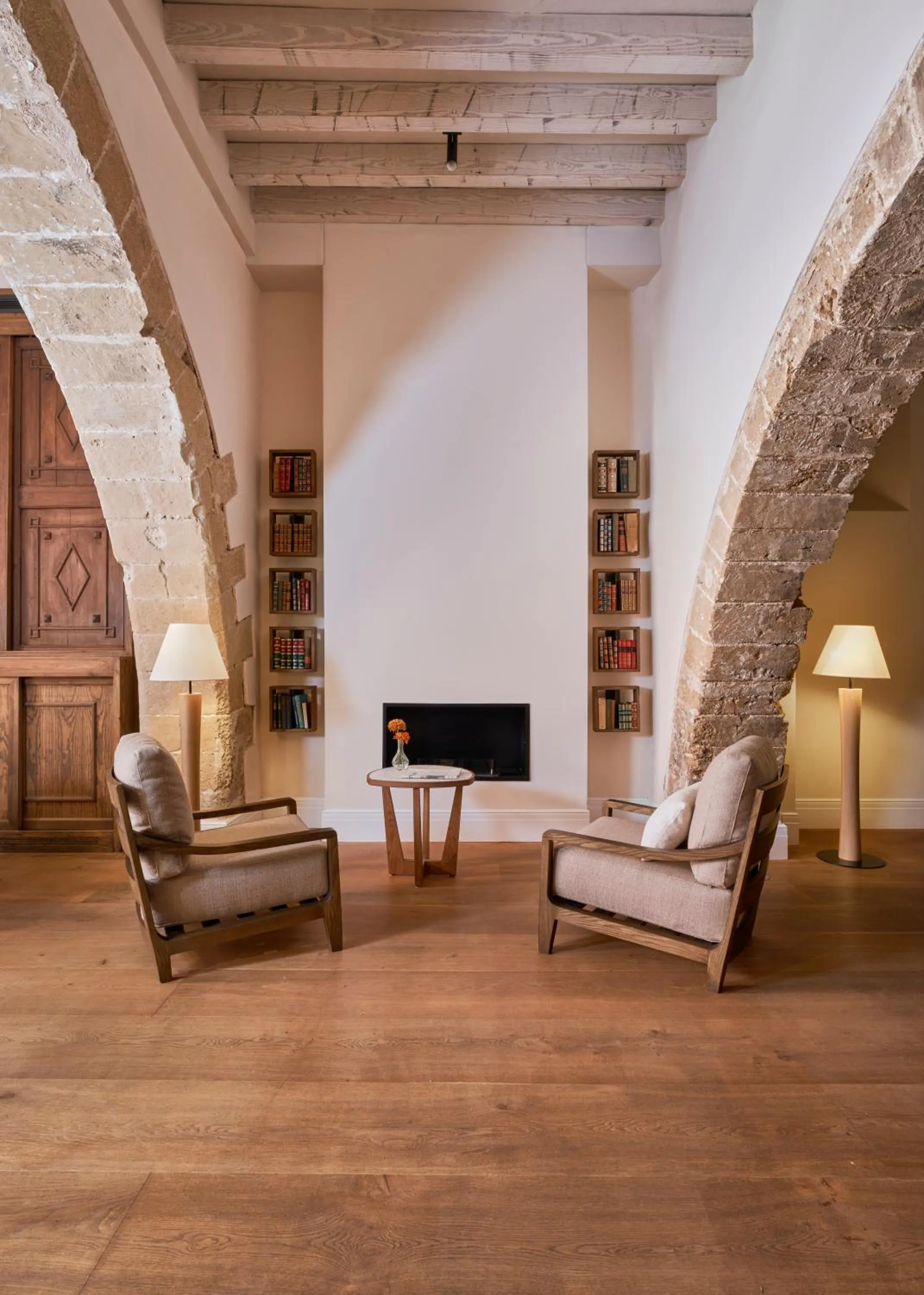 Library in Boutique Hotel Posada Terra Santa