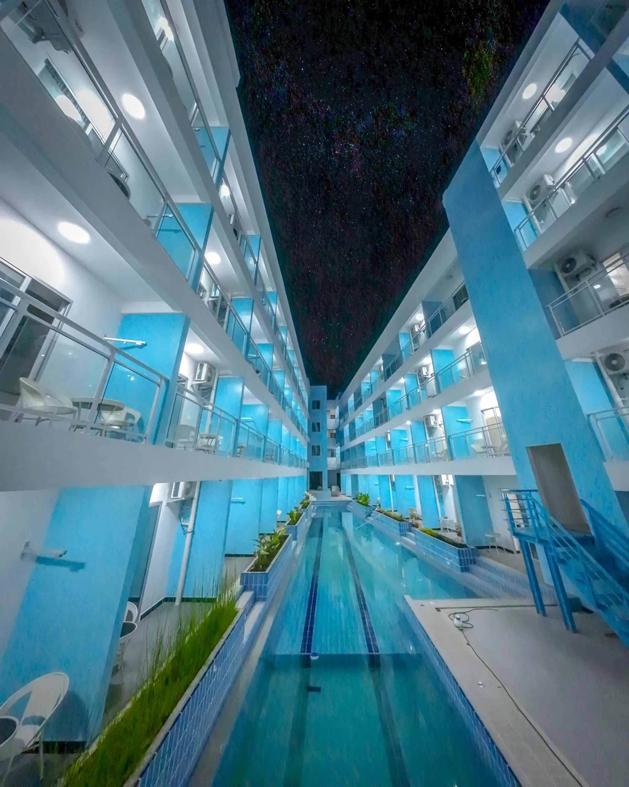 Pool view in Bohol Dolphin Bay Resort