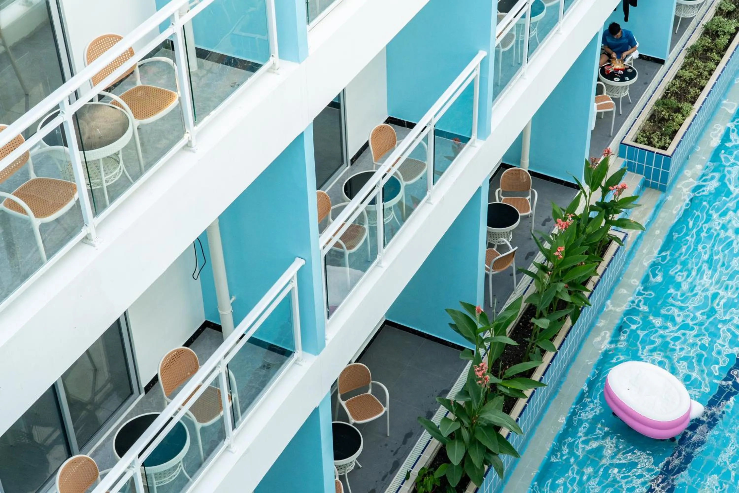 Balcony/Terrace in Bohol Dolphin Bay Resort