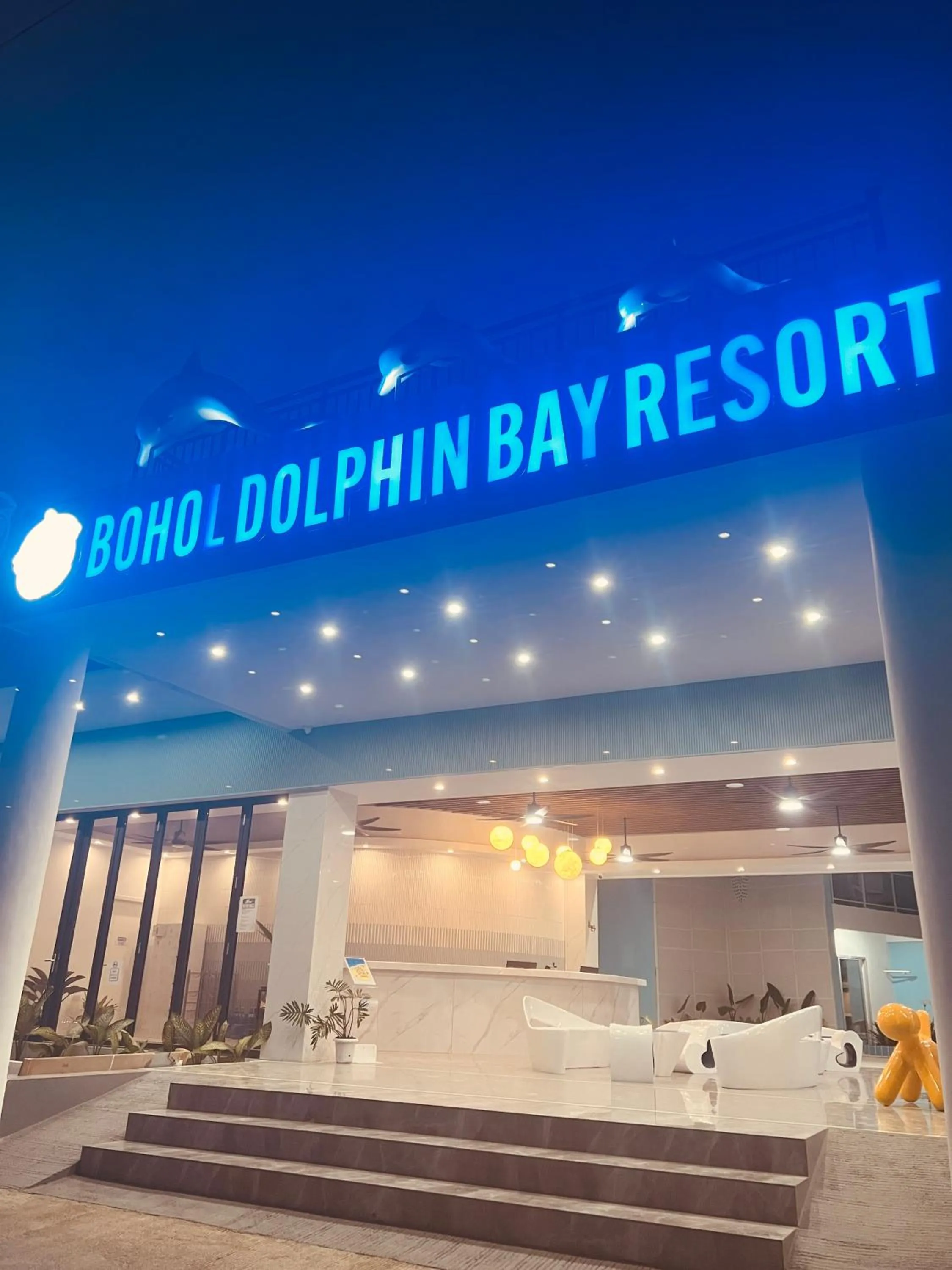 Facade/entrance in Bohol Dolphin Bay Resort