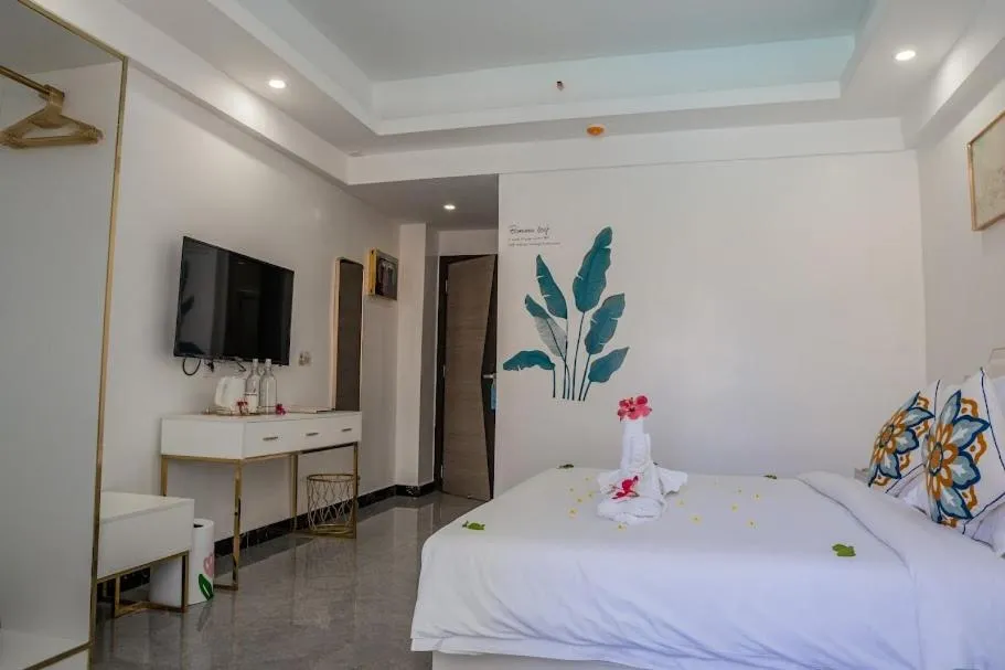 Bed in Bohol Dolphin Bay Resort