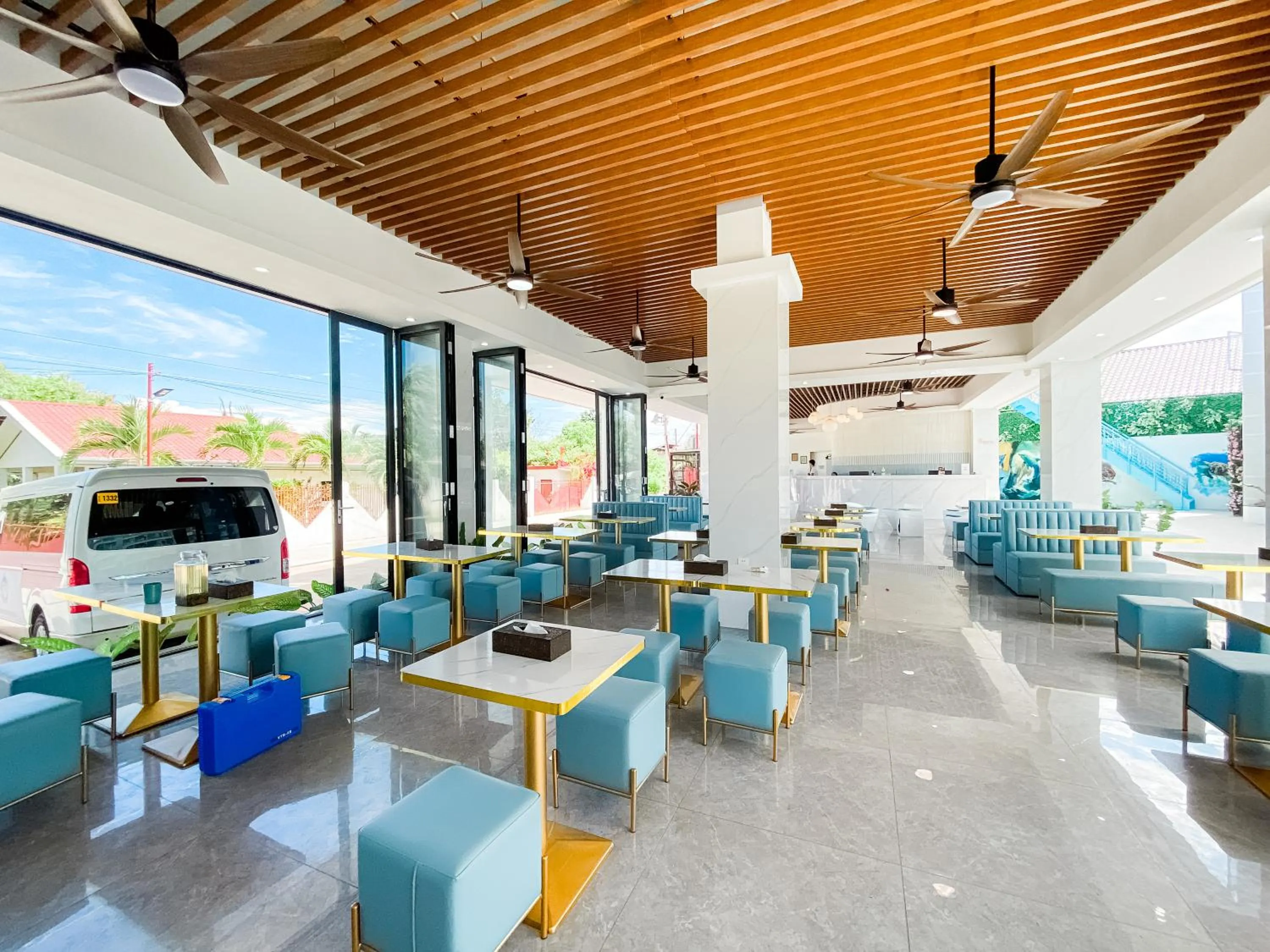 Dining area in Bohol Dolphin Bay Resort