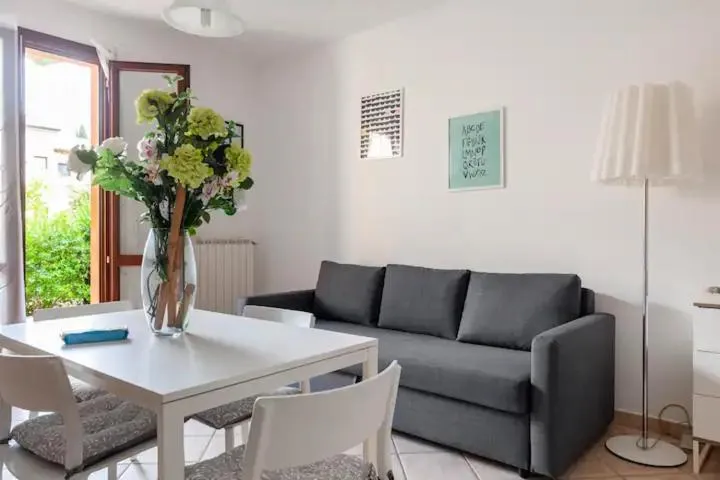 Living room in Casa Nadia - Incantevole appartamento con giardino