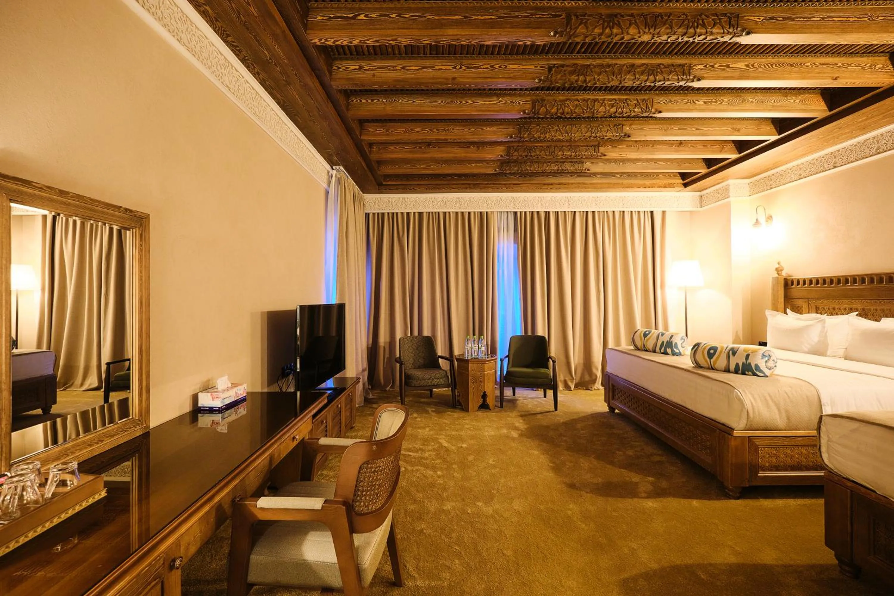 Bed in Kosh Havuz boutique hotel