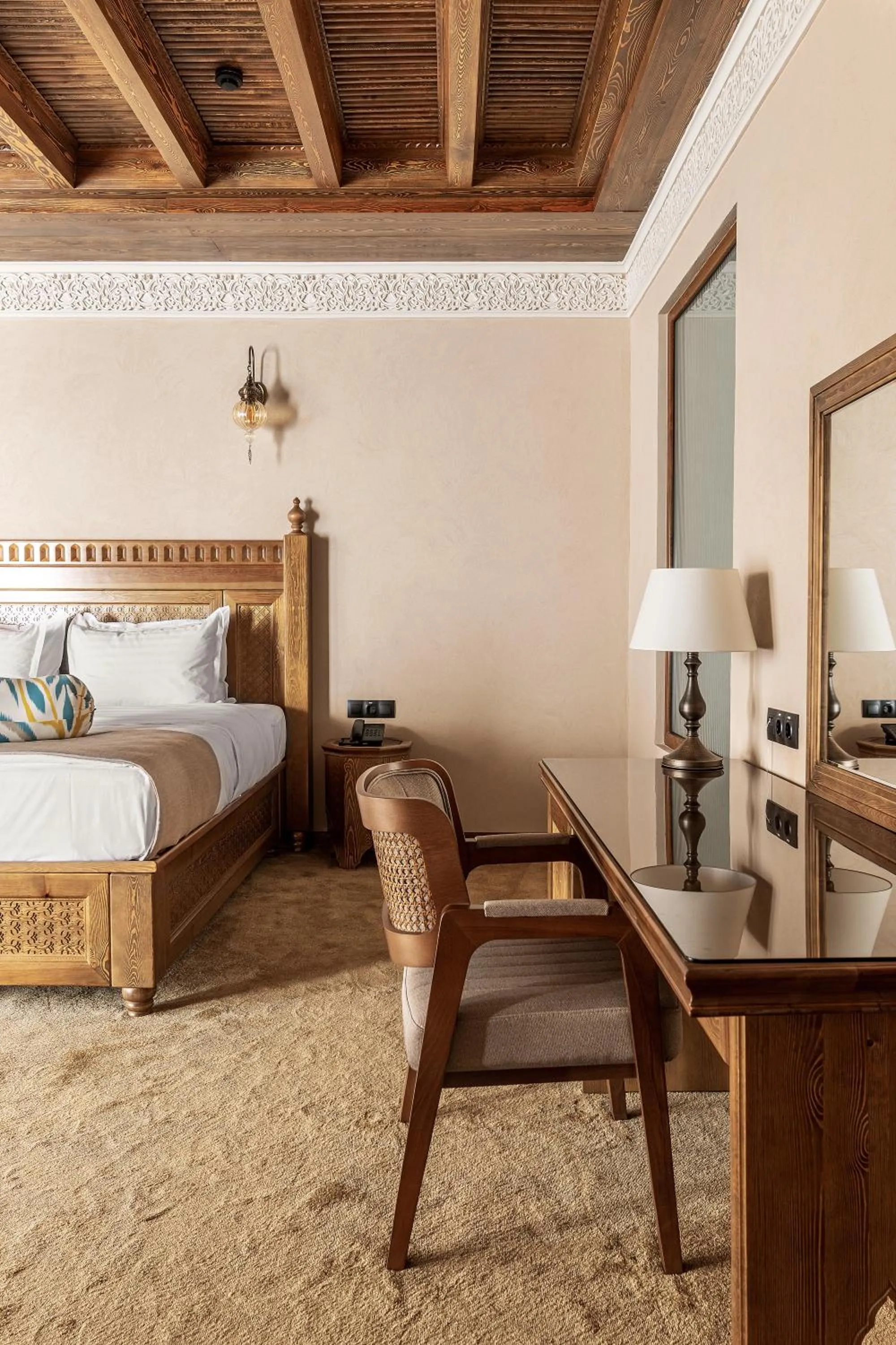 Bed in Kosh Havuz boutique hotel