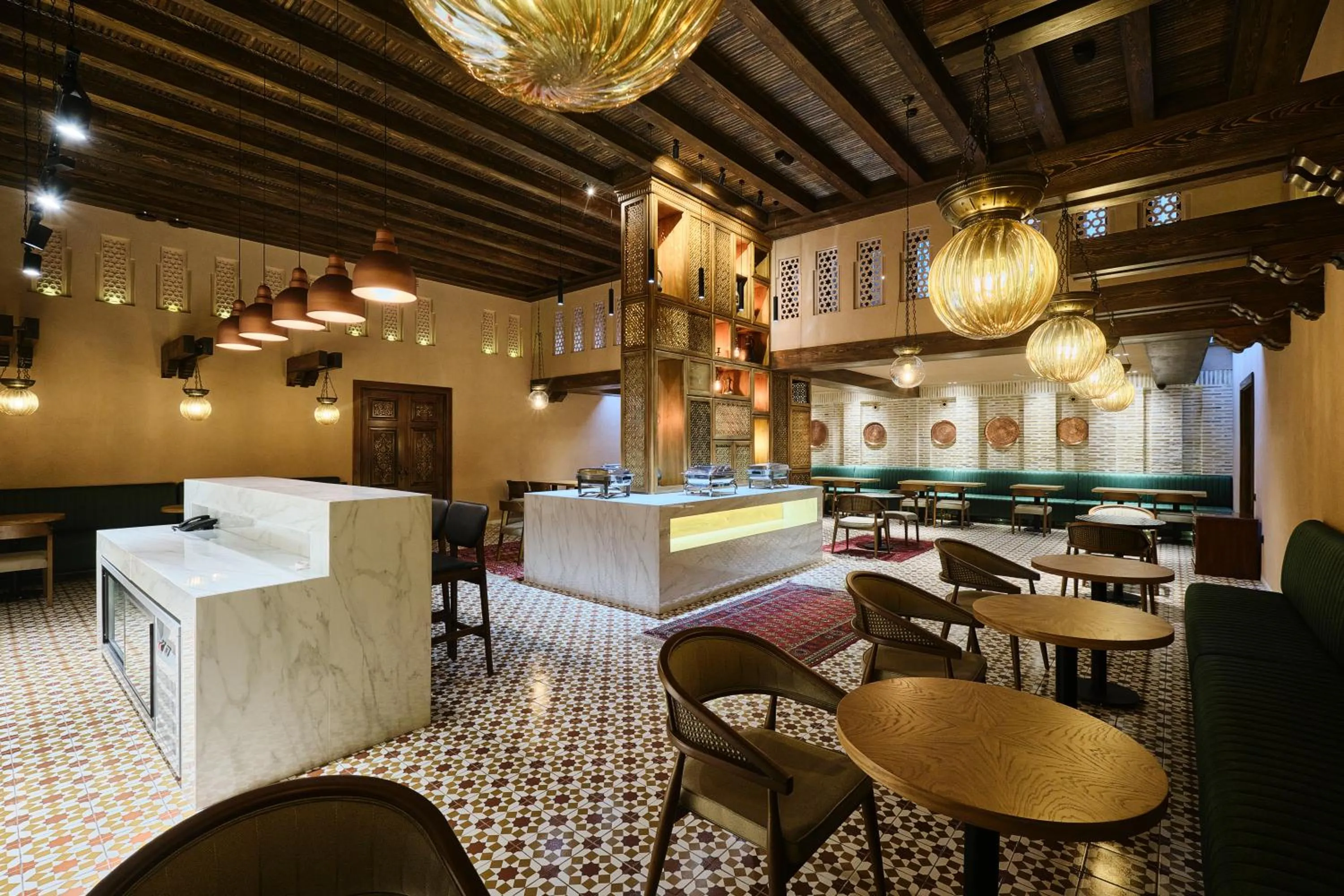 Restaurant/places to eat in Kosh Havuz boutique hotel