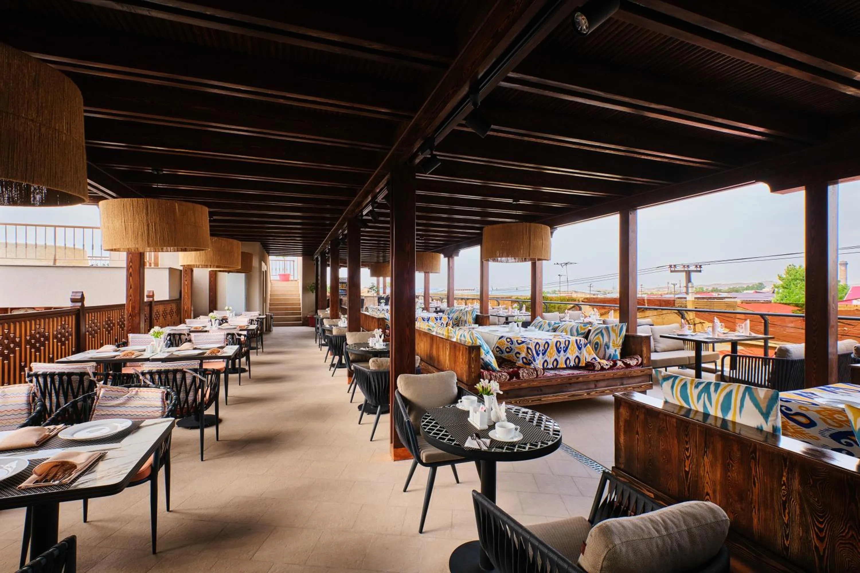 Restaurant/places to eat in Kosh Havuz boutique hotel