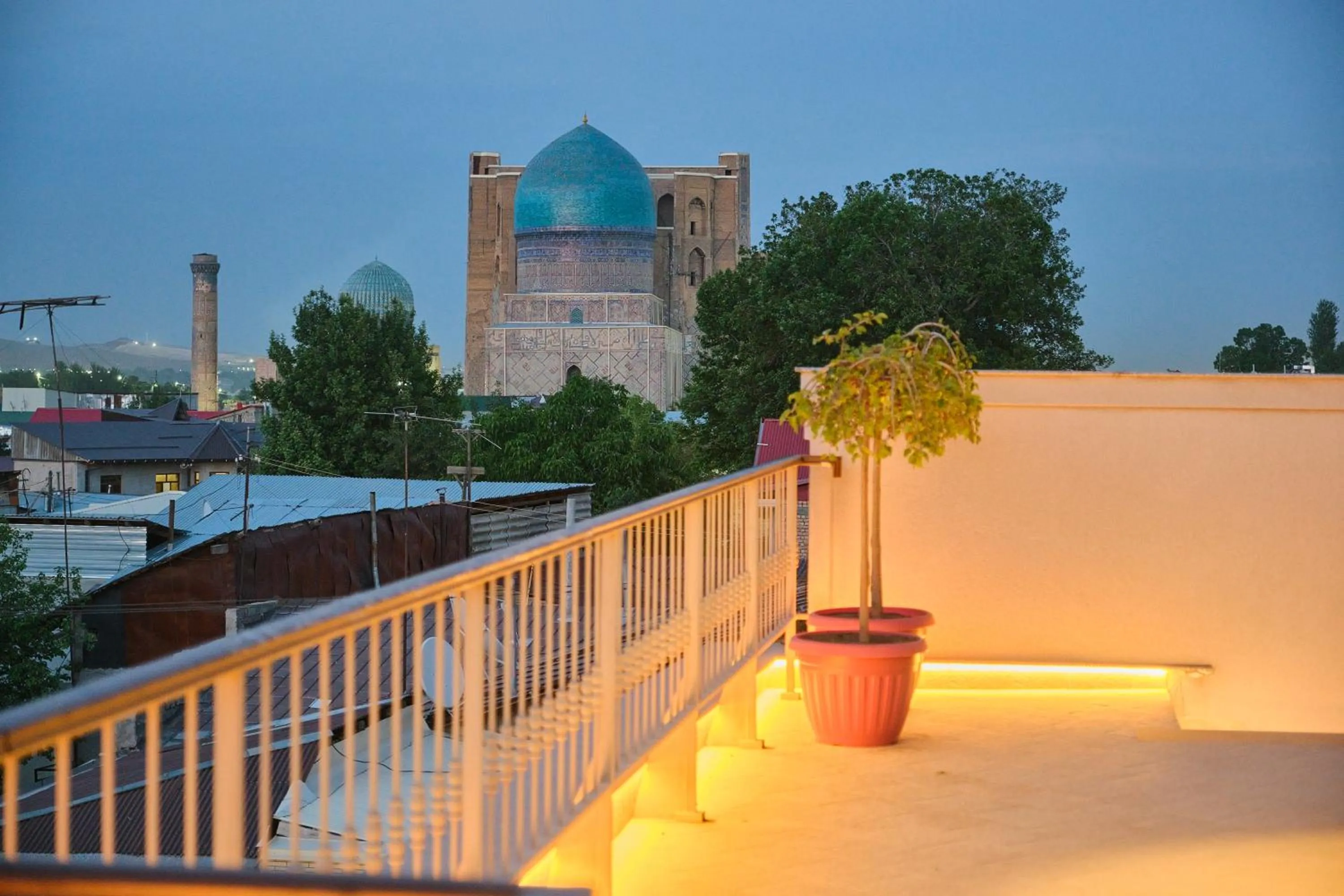 Property building in Kosh Havuz boutique hotel