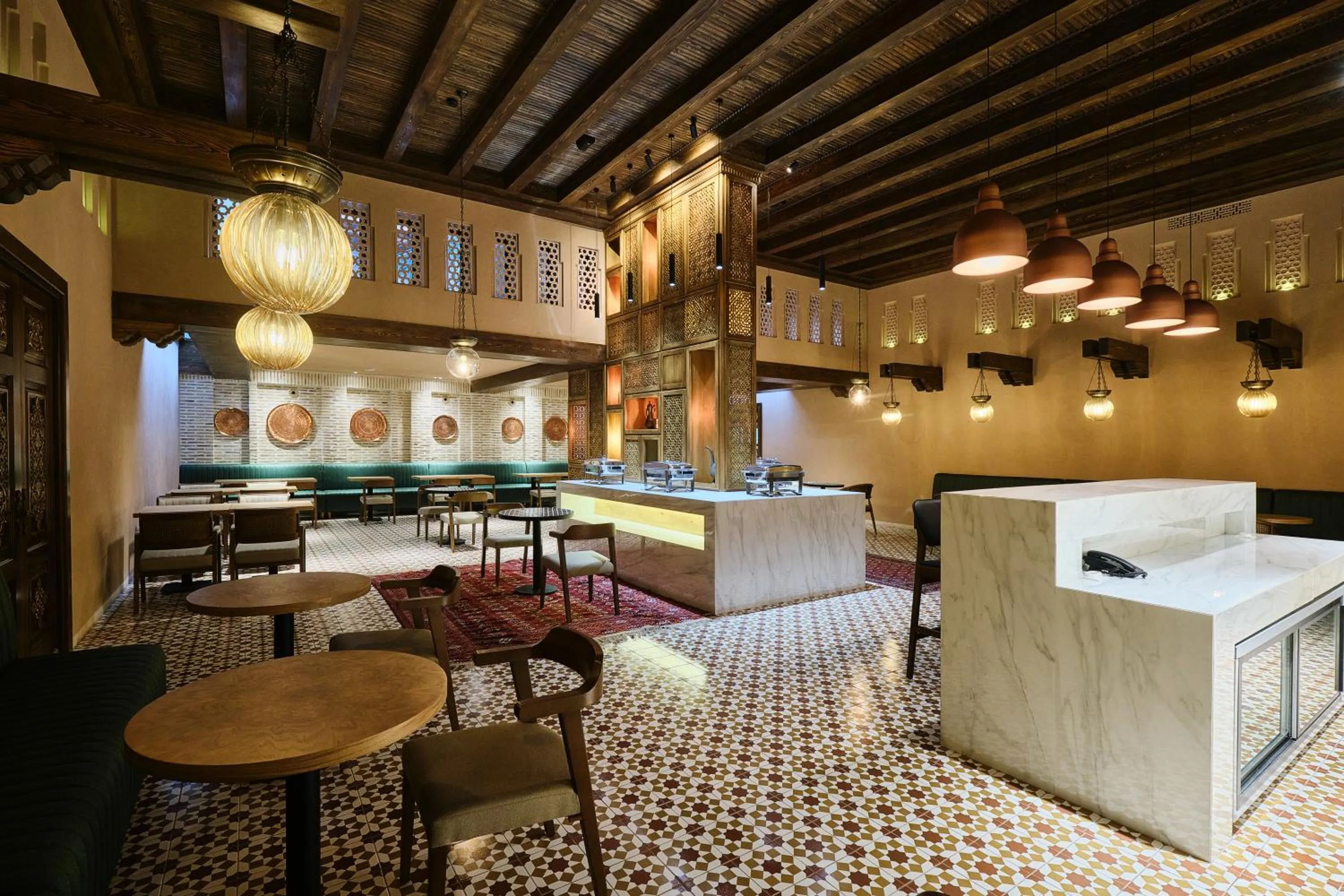 Restaurant/places to eat in Kosh Havuz boutique hotel