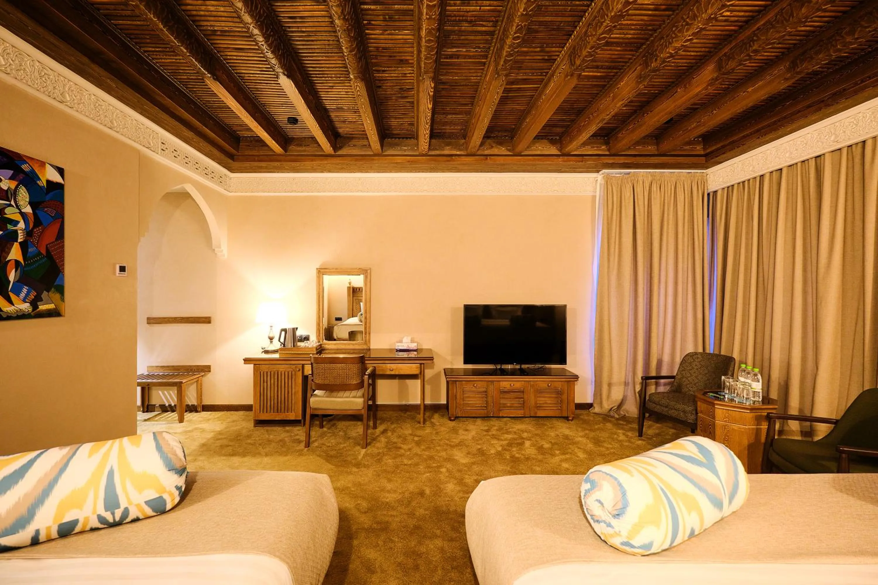 Bed in Kosh Havuz boutique hotel