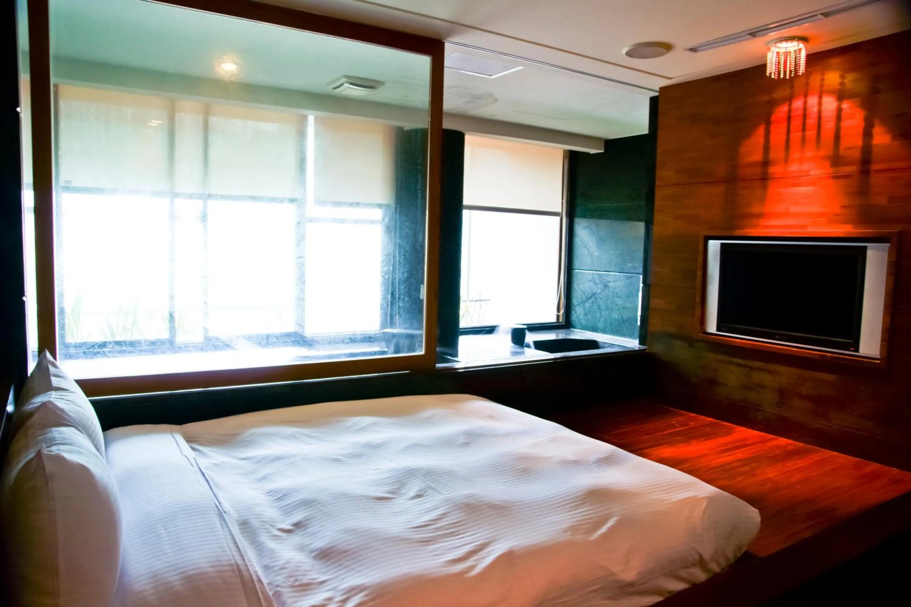 Photo of the whole room, Bed in Boutique Hot Spring Resort