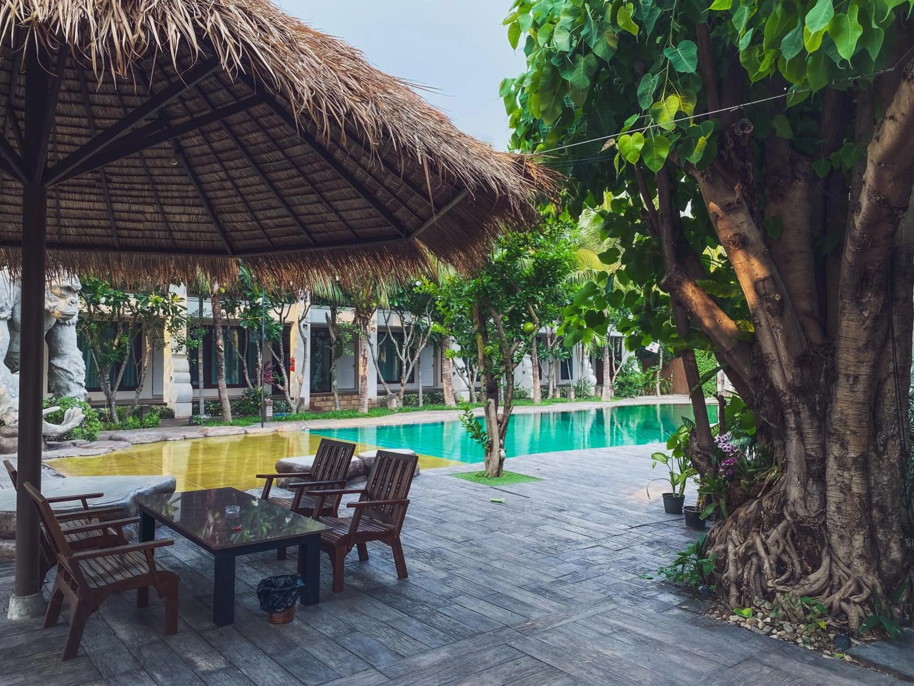 Patio in Beaver Club Homestay