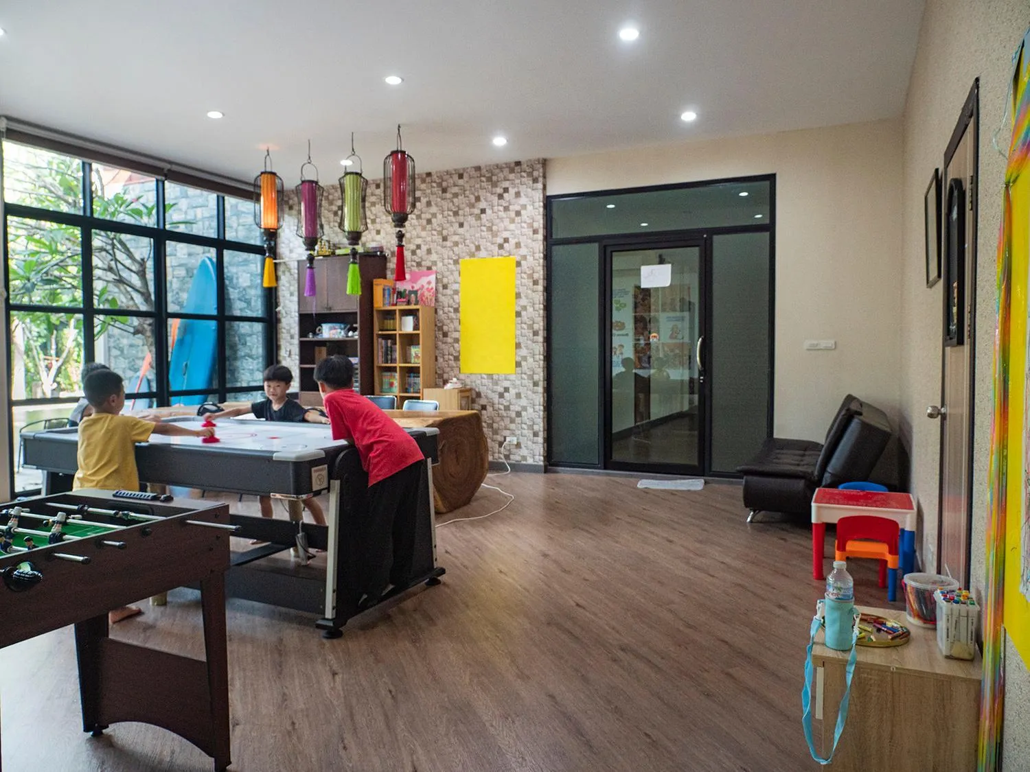 Children play ground in Beaver Club Homestay