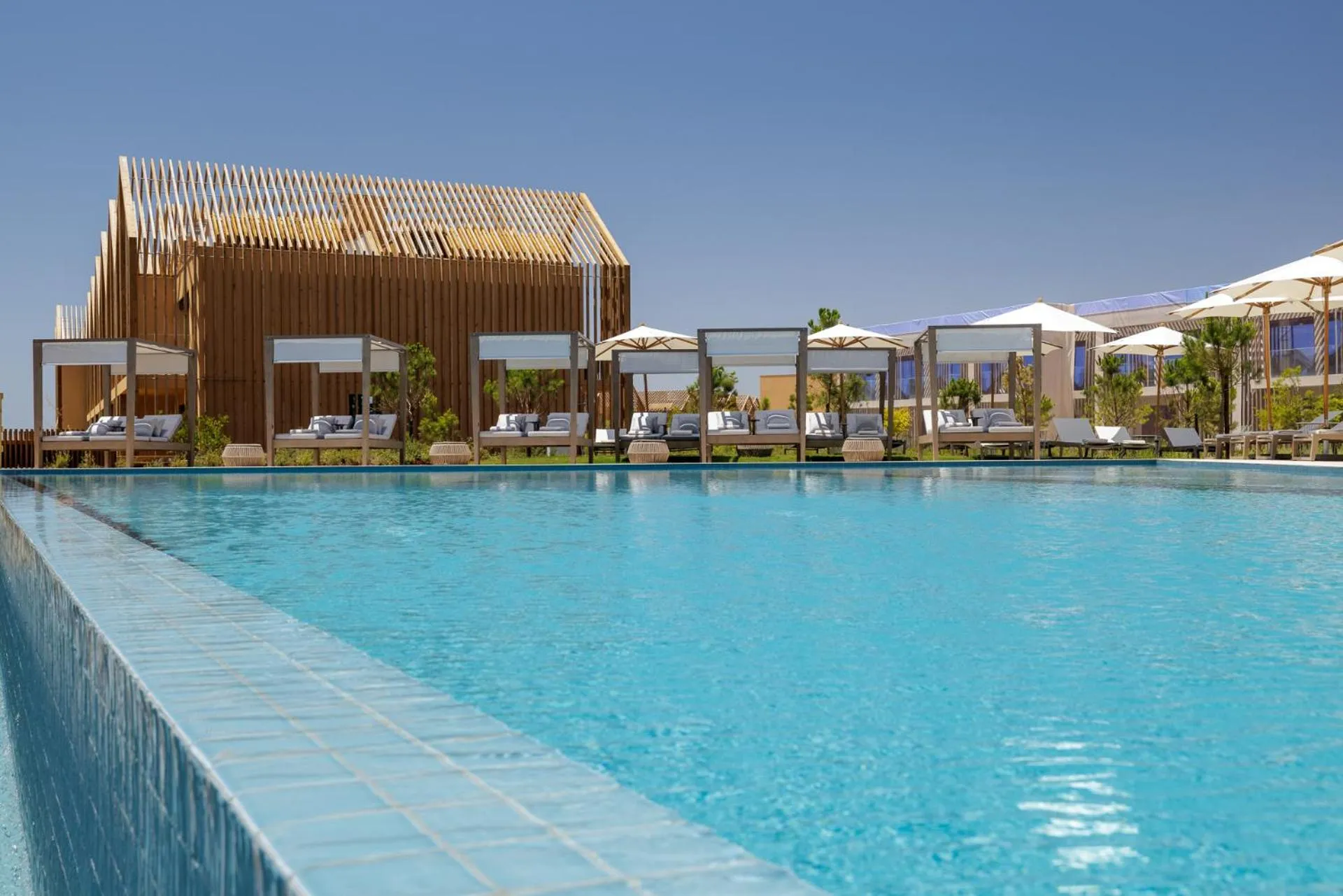 Swimming pool in Verdelago Resort