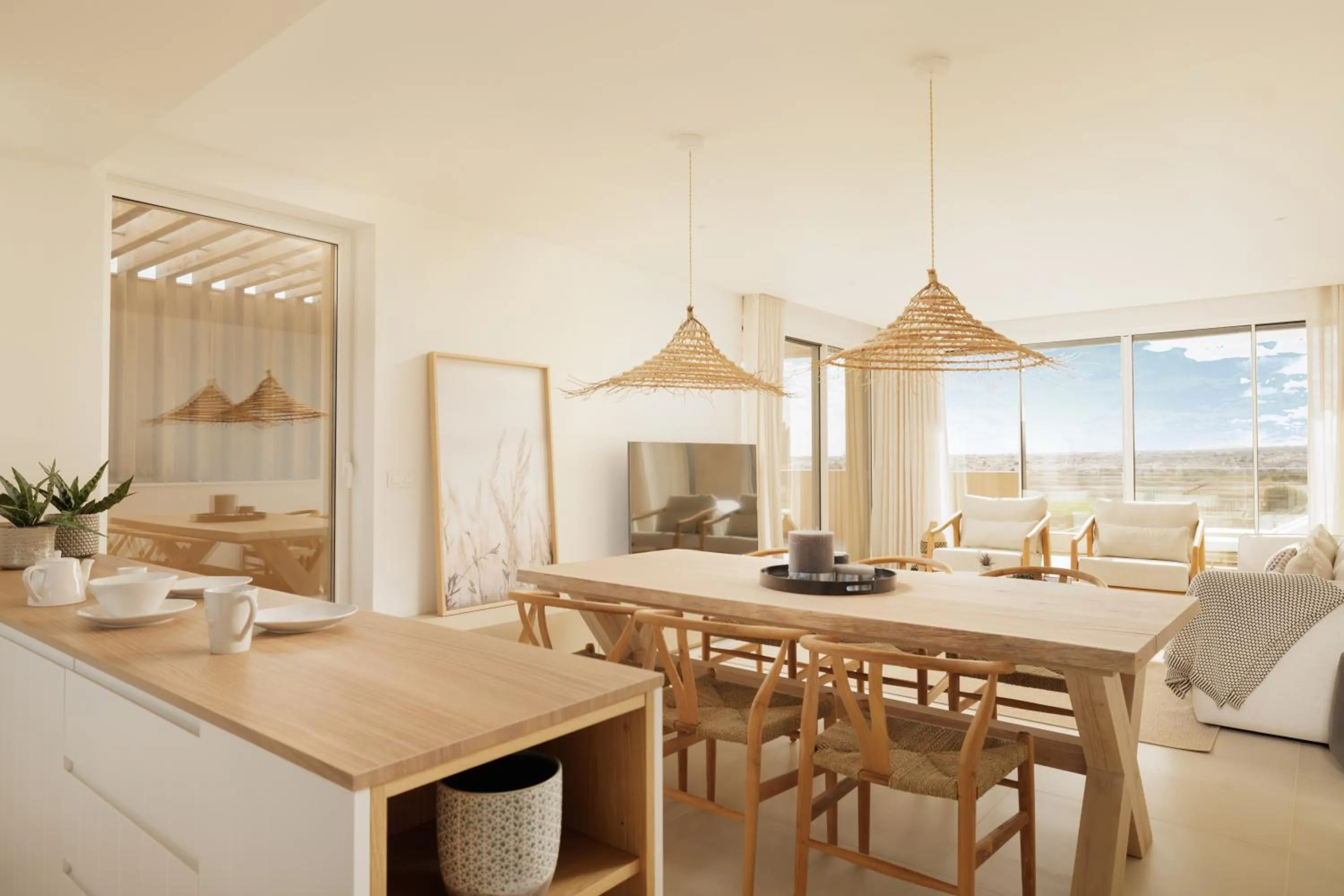 Communal lounge/ TV room in Verdelago Resort