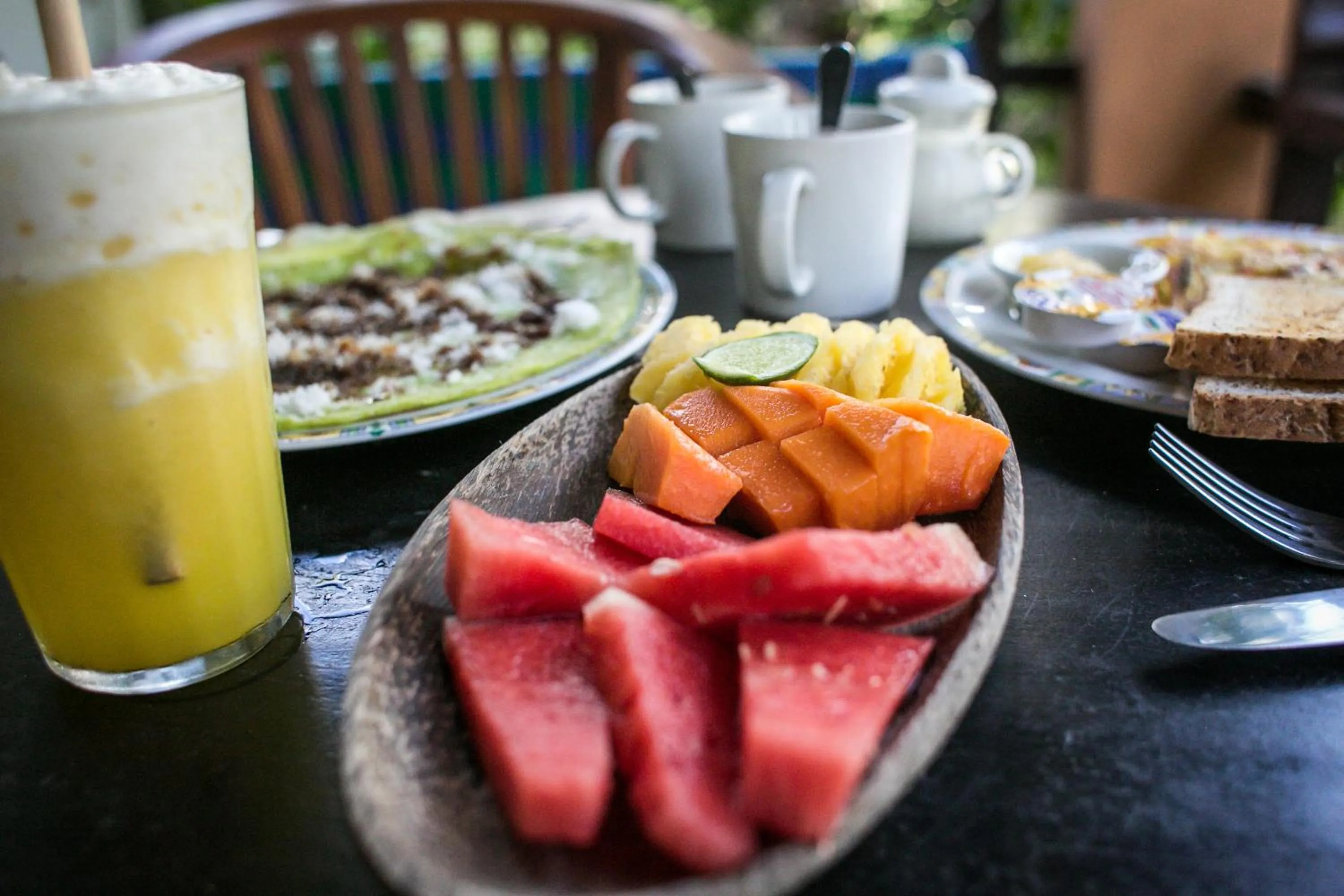 Breakfast in Amed Harmony Bungalows And Villas