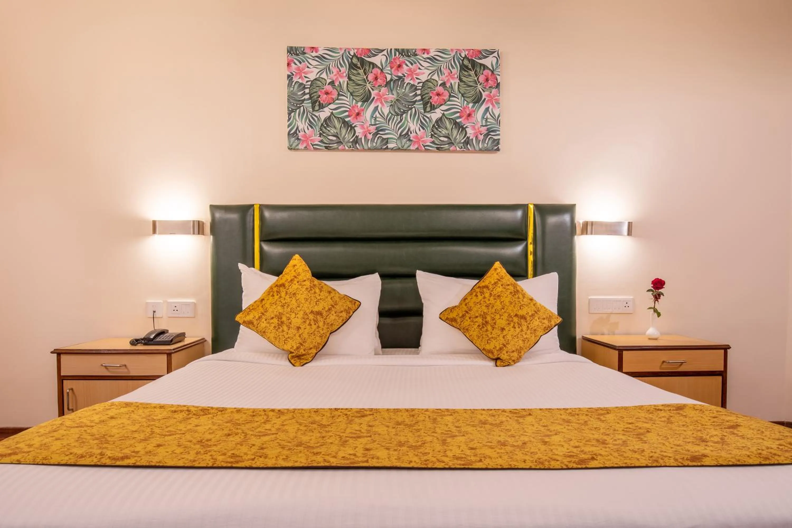 Bed in Poppys Pleasant Stay