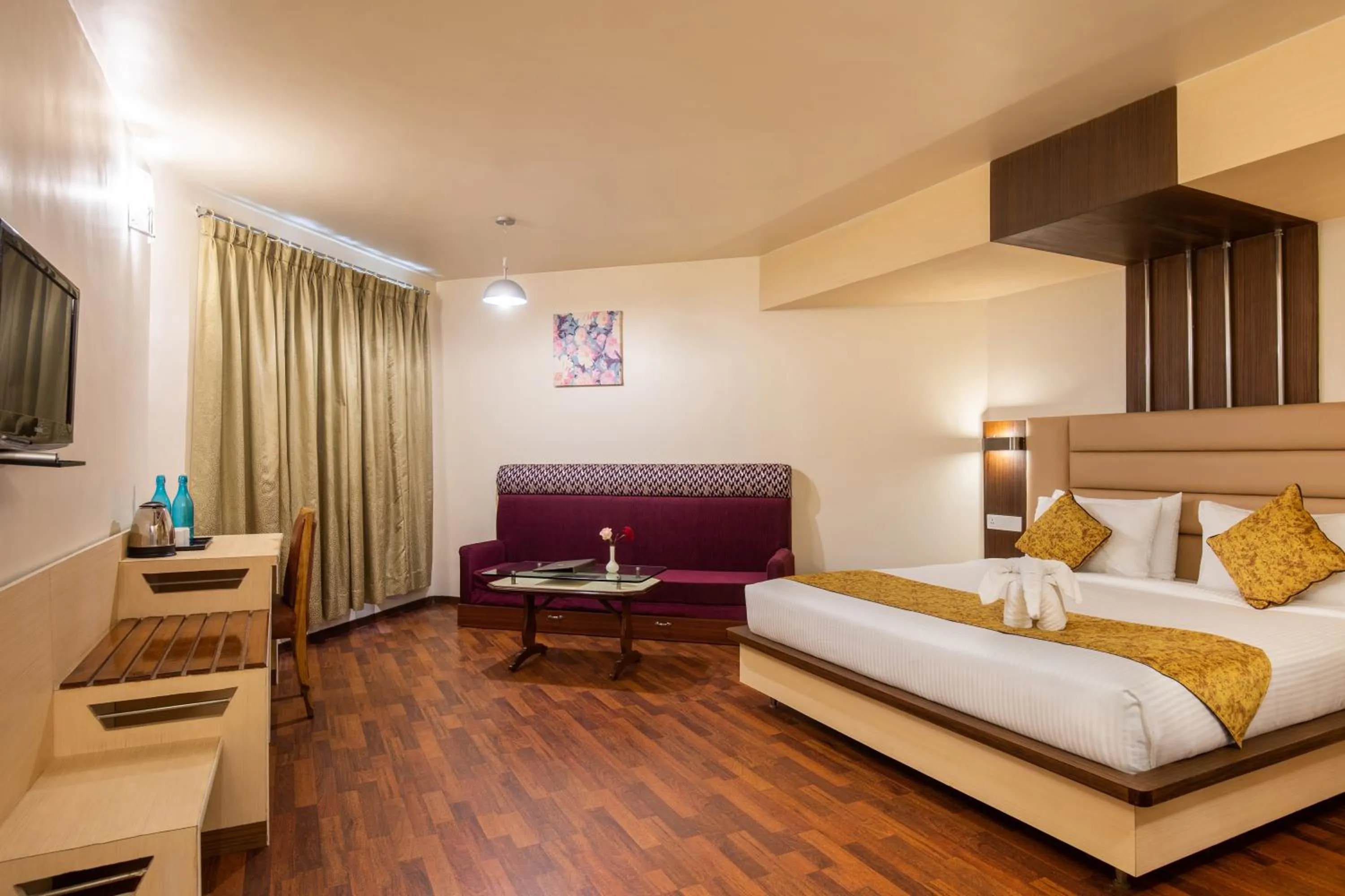 Bed in Poppys Pleasant Stay