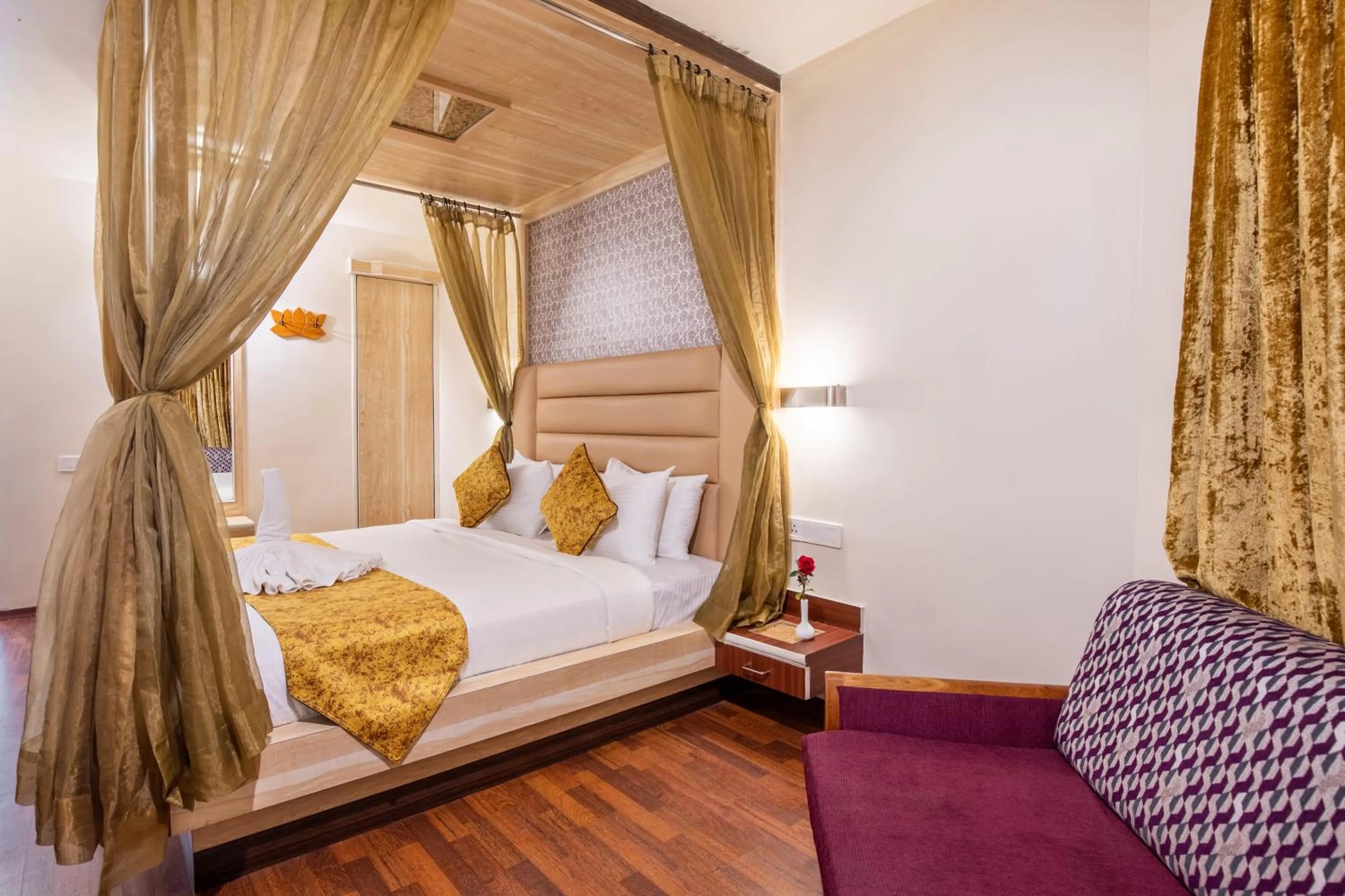 Bed in Poppys Pleasant Stay