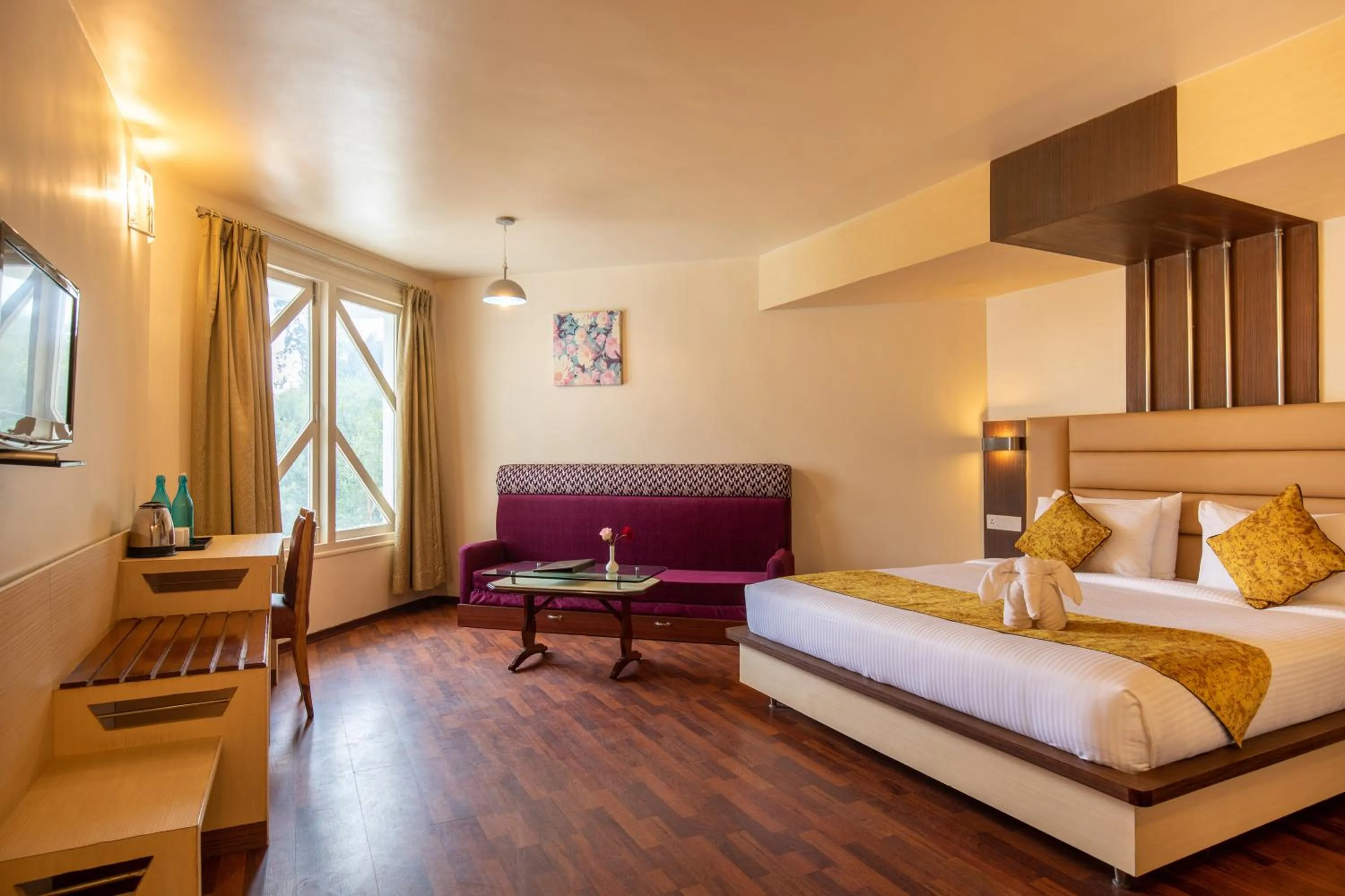 Bed in Poppys Pleasant Stay