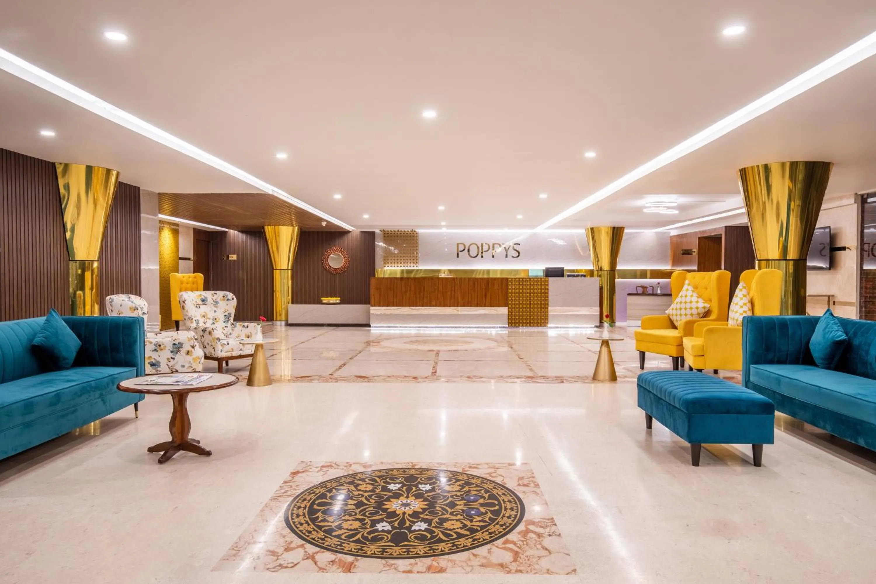 Lobby or reception in Poppys Pleasant Stay