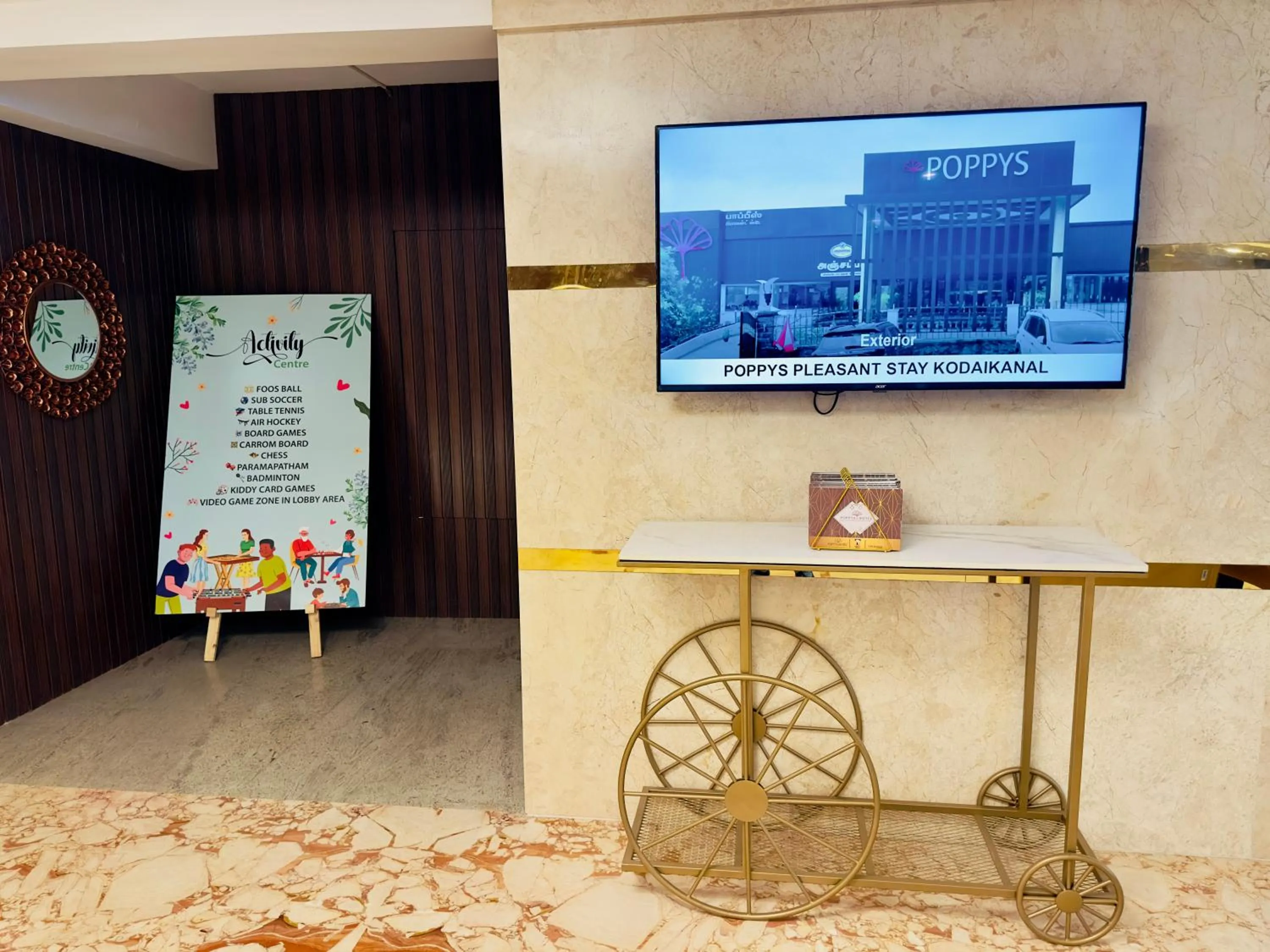 TV and multimedia in Poppys Pleasant Stay