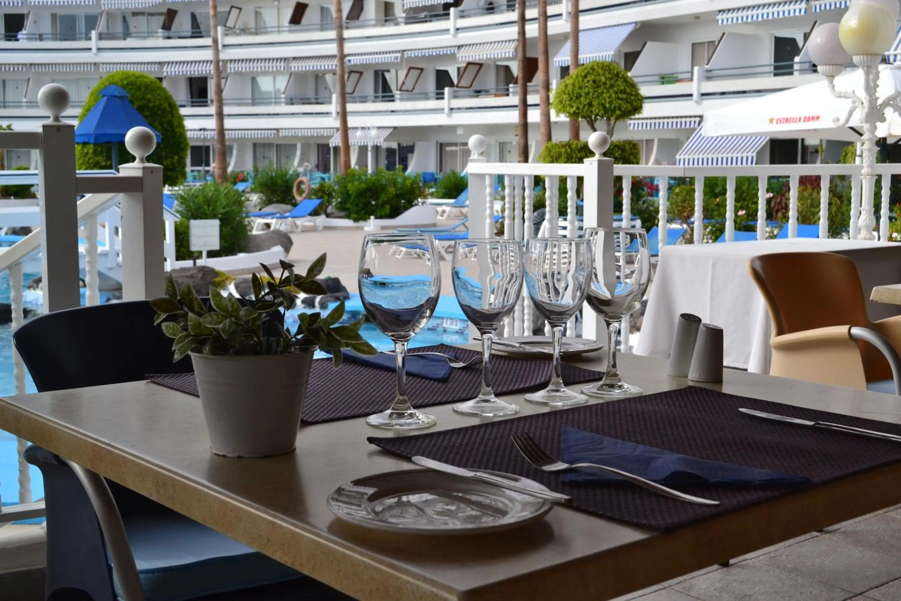 Restaurant/places to eat in Apartamentos Garden Atlantis en Club Atlantis