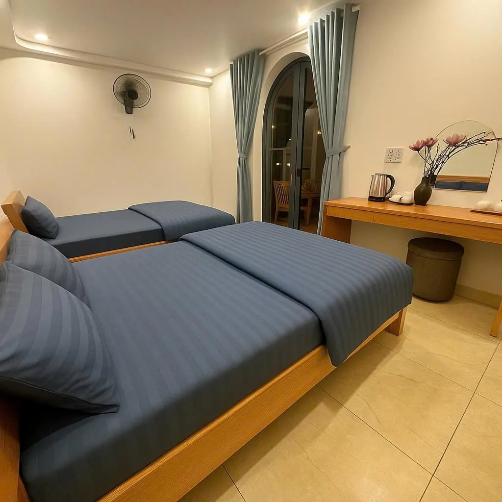 Bed in Otel Hotel Dalat