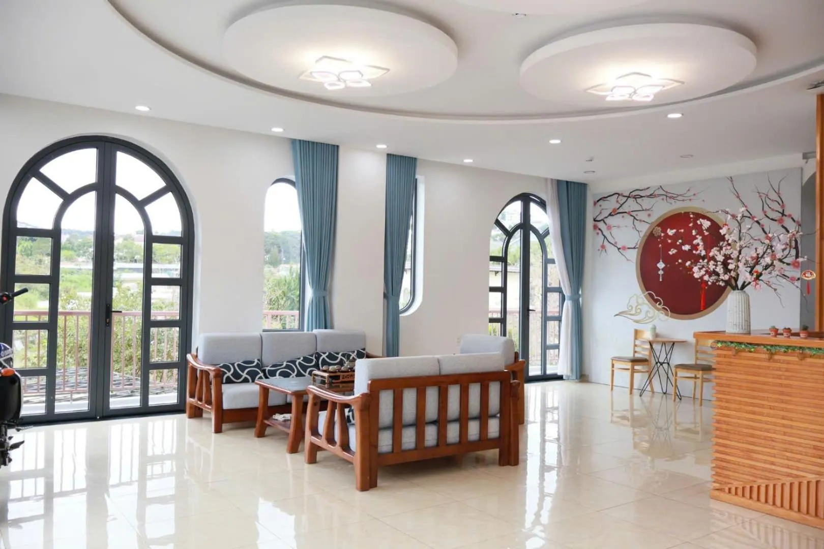 Living room in Otel Hotel Dalat