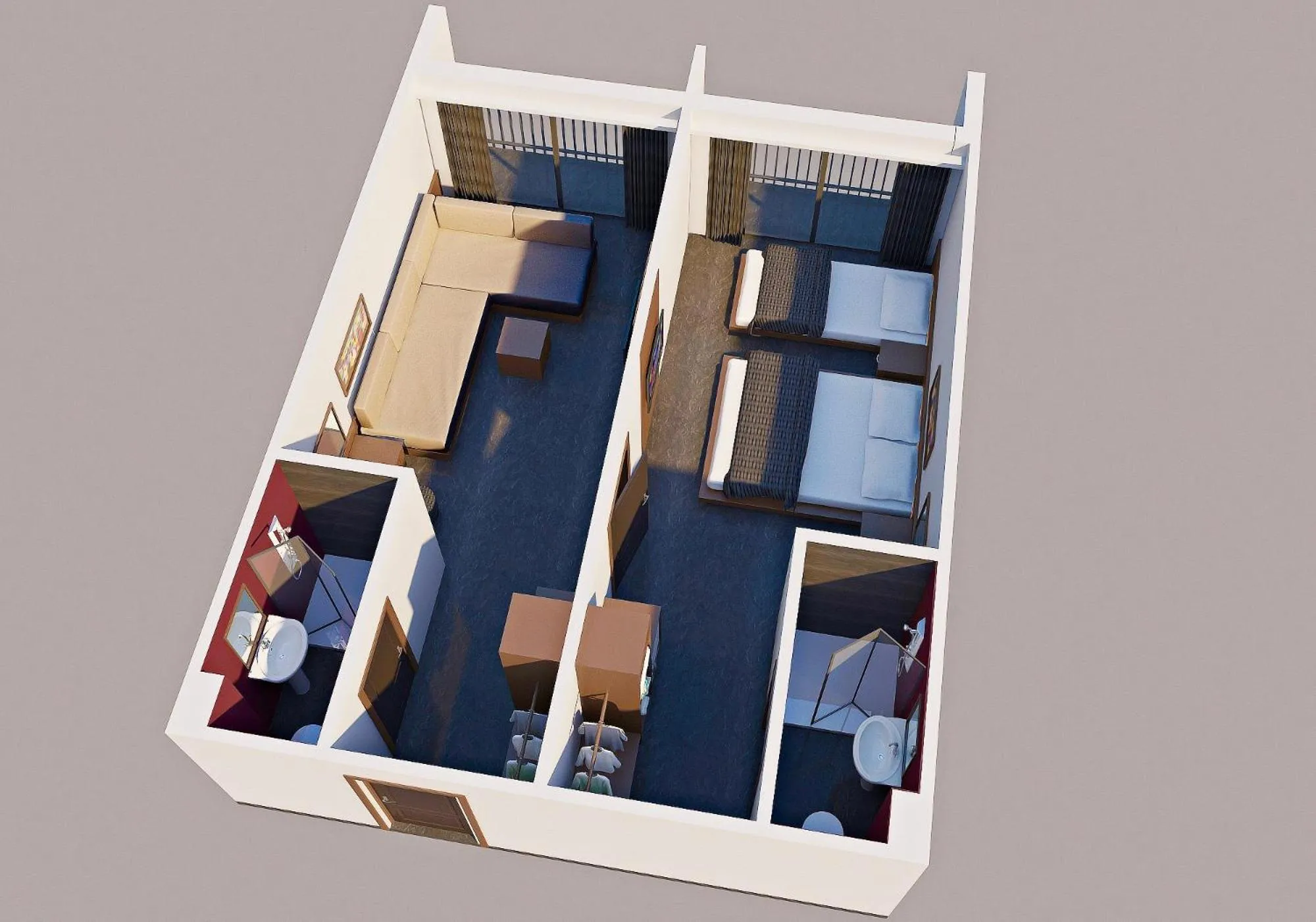 Photo of the whole room in Wolf Of The City Hotel & Spa