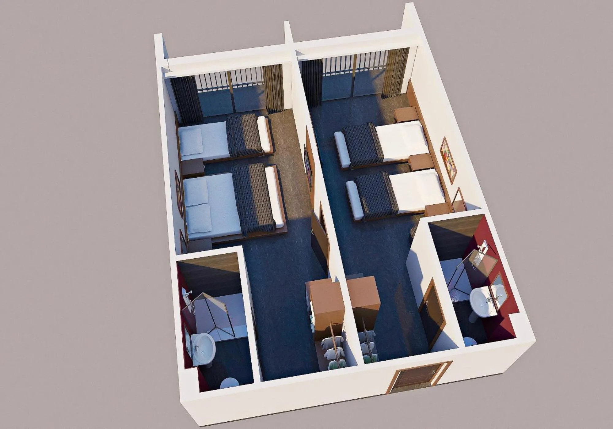 Photo of the whole room in Wolf Of The City Hotel & Spa