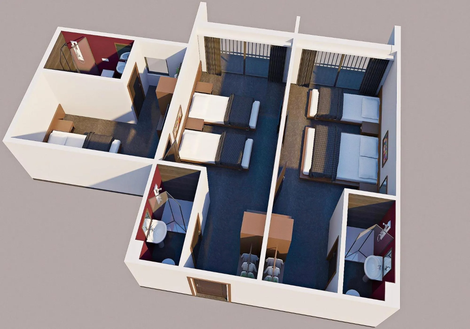 Photo of the whole room in Wolf Of The City Hotel & Spa