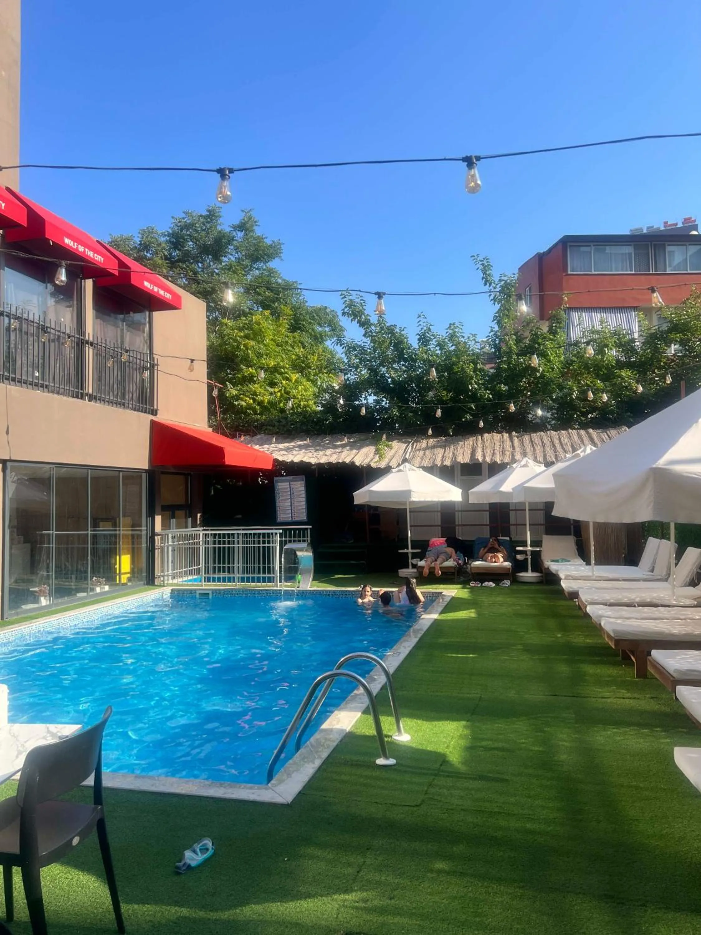 Swimming pool in Wolf Of The City Hotel & Spa