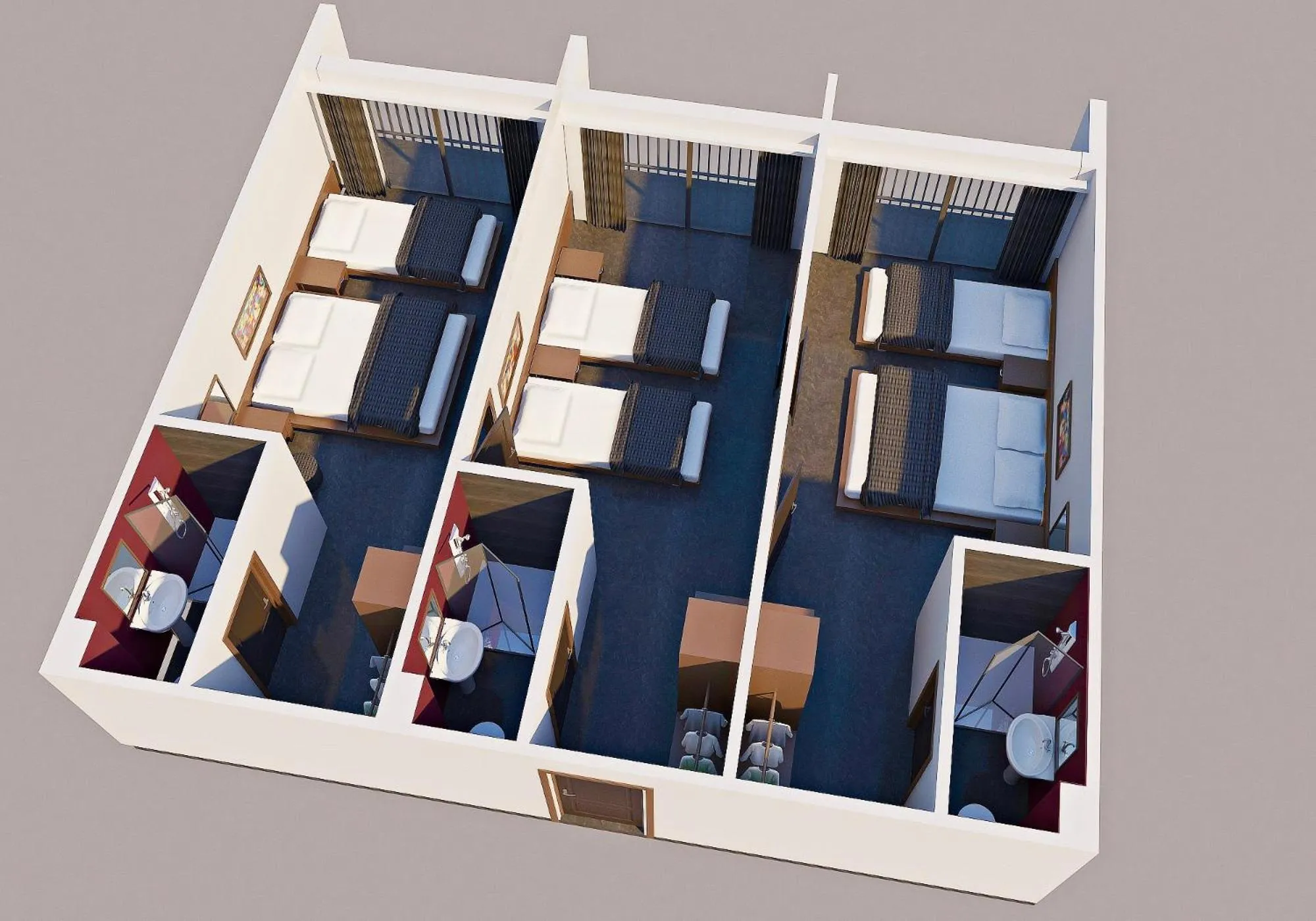 Photo of the whole room in Wolf Of The City Hotel & Spa